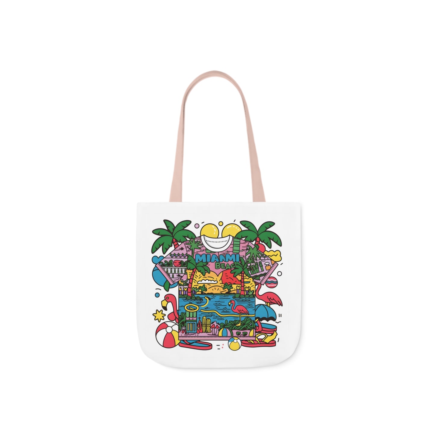 Miami Beach Vibes Tote: Sunshine & Style on the Go | Jarastyle Coastal Collection