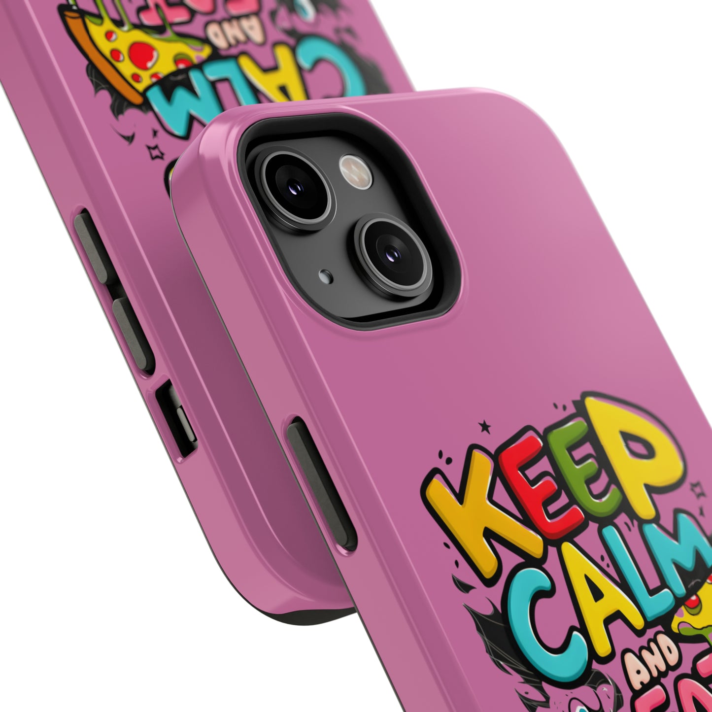 Keep Calm and Eat Pizza Phone Case | Jarastyle Culinary Collection