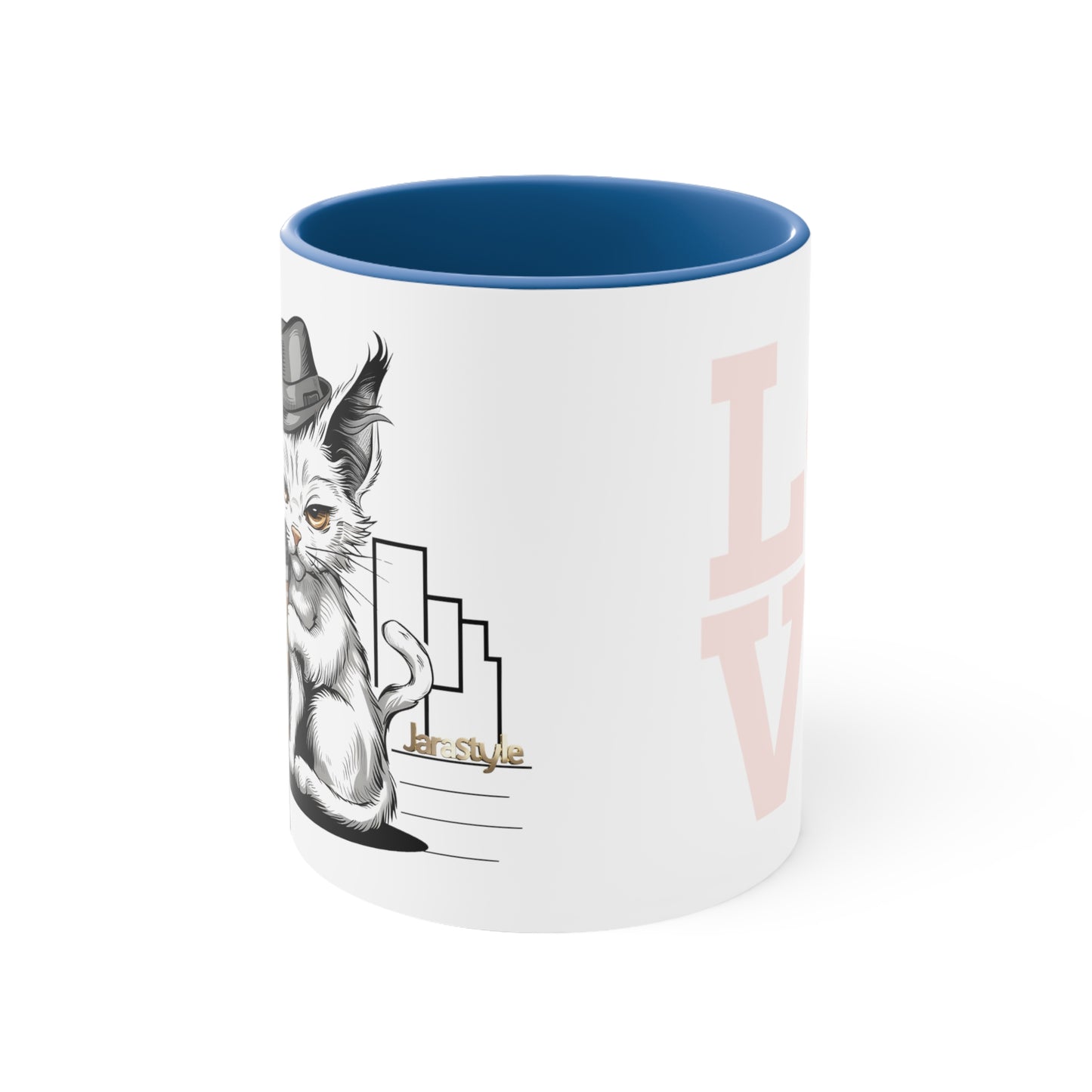 Cat Lover's Coffee Mug for Mom: 'I Want My Coffee Right Meaw' | Jarastyle Pet Collection