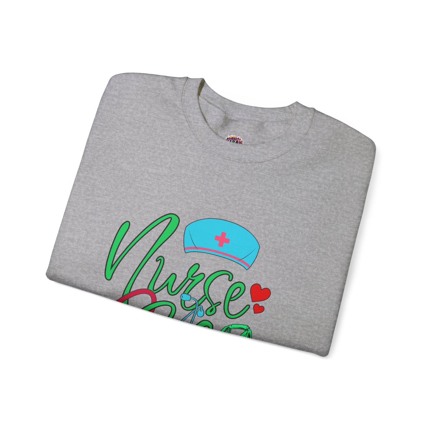 Nursing is My Life Sweatshirt: Honor Your Calling | Jarastyle Healthcare Collection