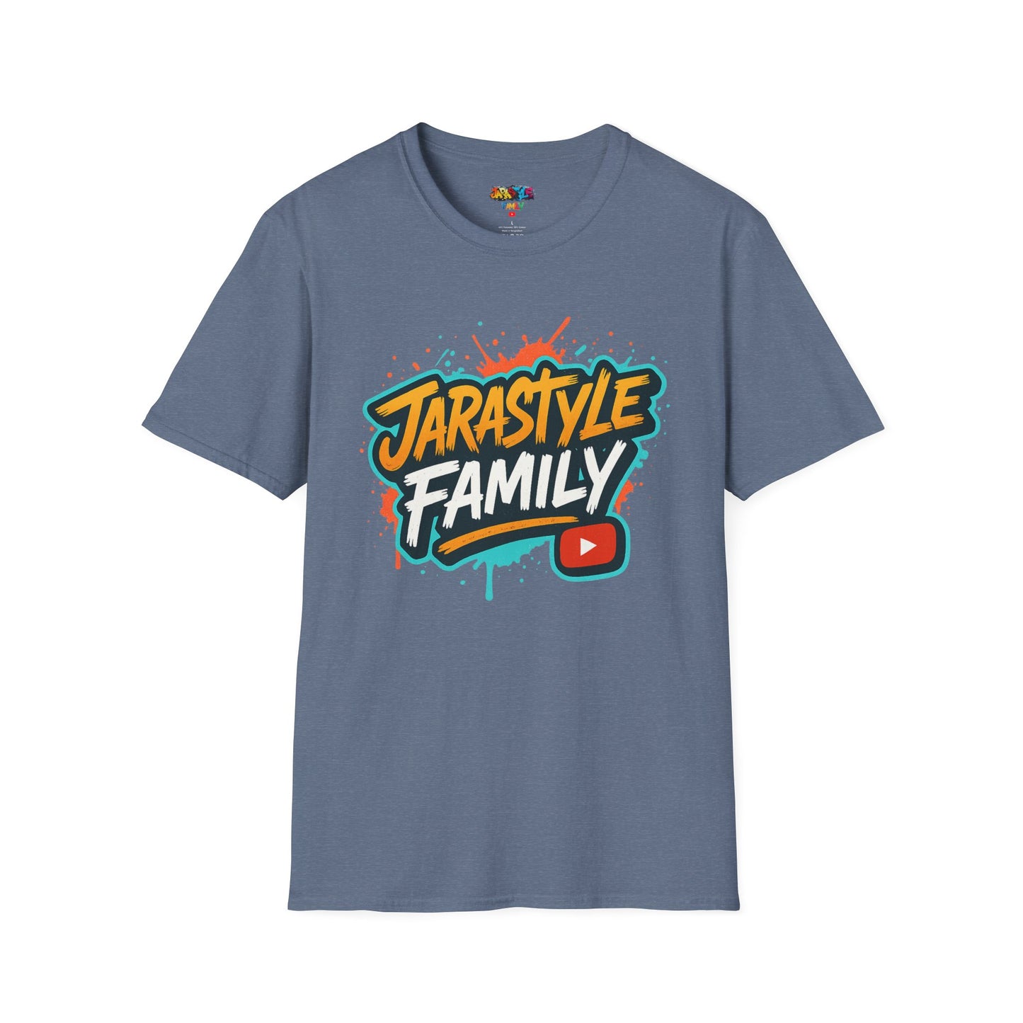 JARASTYLE Family Unisex T-Shirt, Family Reunion Tee, Personalized Family Gift, YouTube Fan Shirt, Summer Wardrobe Essential