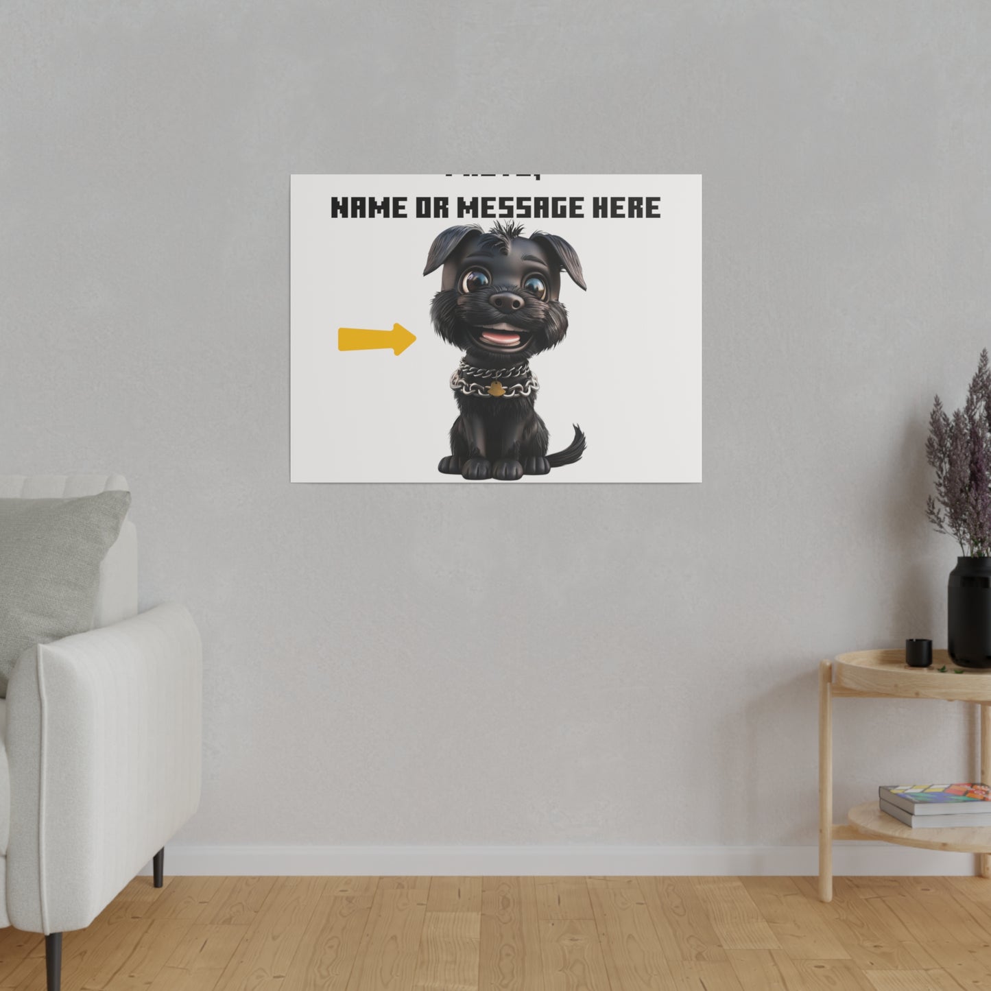 Matte Canvas, Stretched, 0.75"