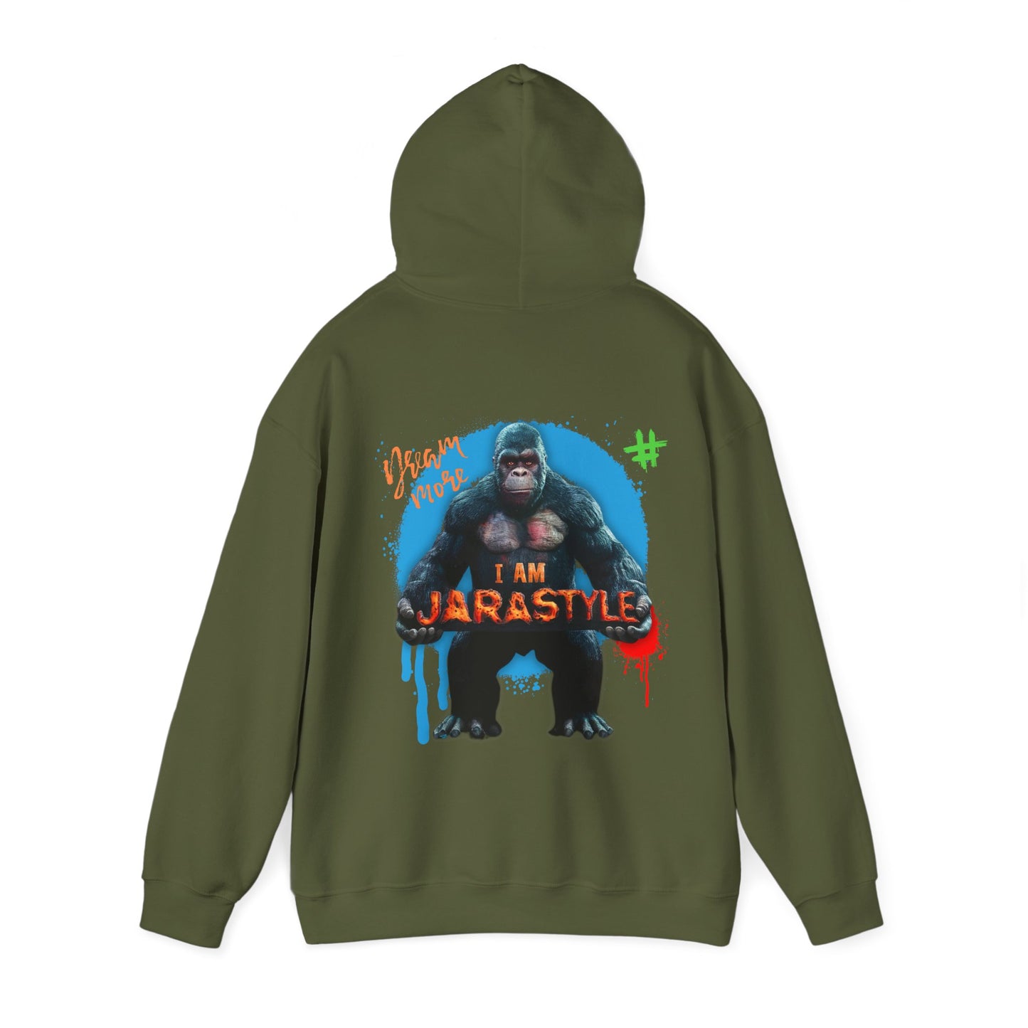 Dream More Hoodie: Inspire Your Journey | Jarastyle Brand YouTube Channel Collection
