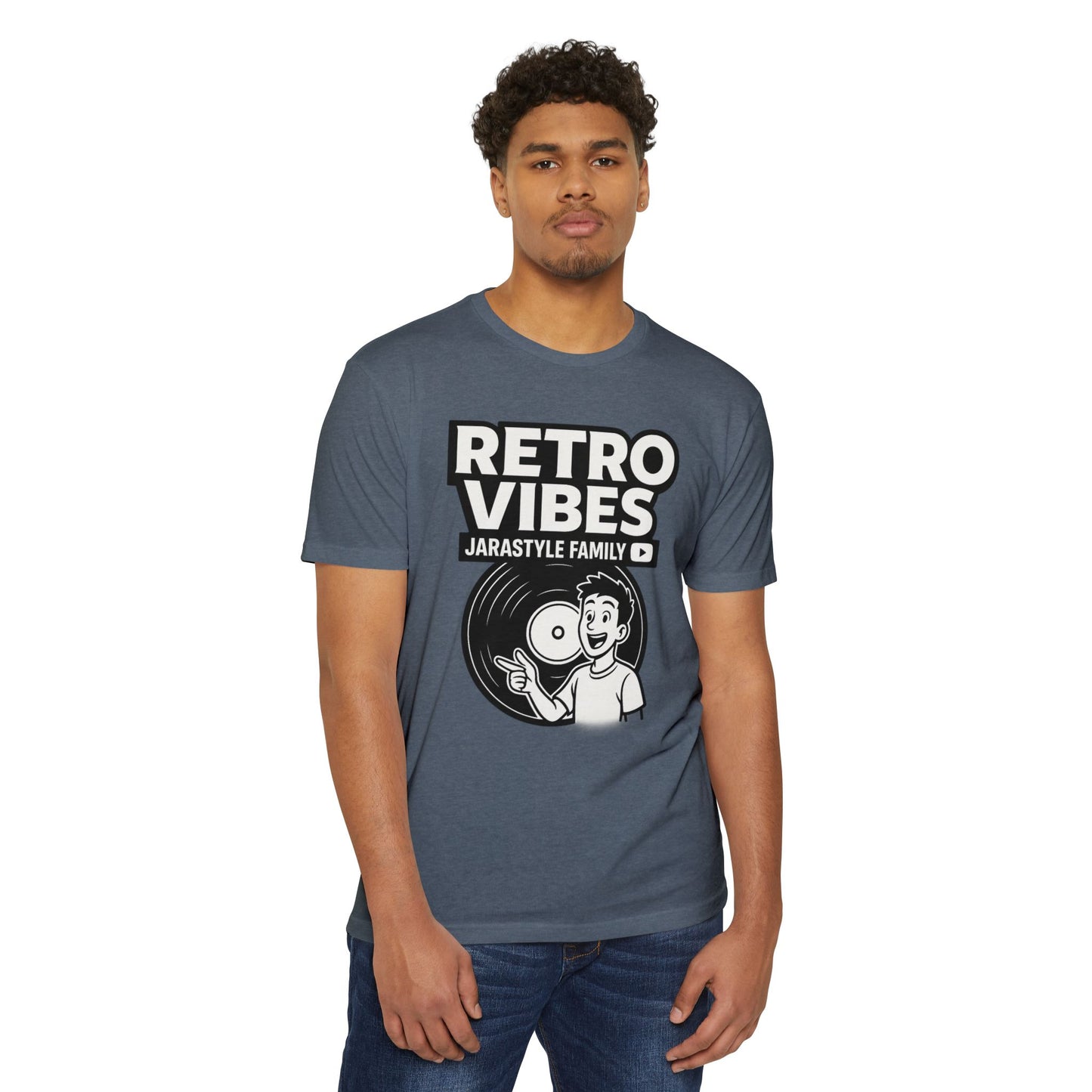 Retro Vibes Unisex T-Shirt, Good Vibes Tee, Nostalgic Graphic Tee, Music Lover Gift, 80s Inspired Apparel