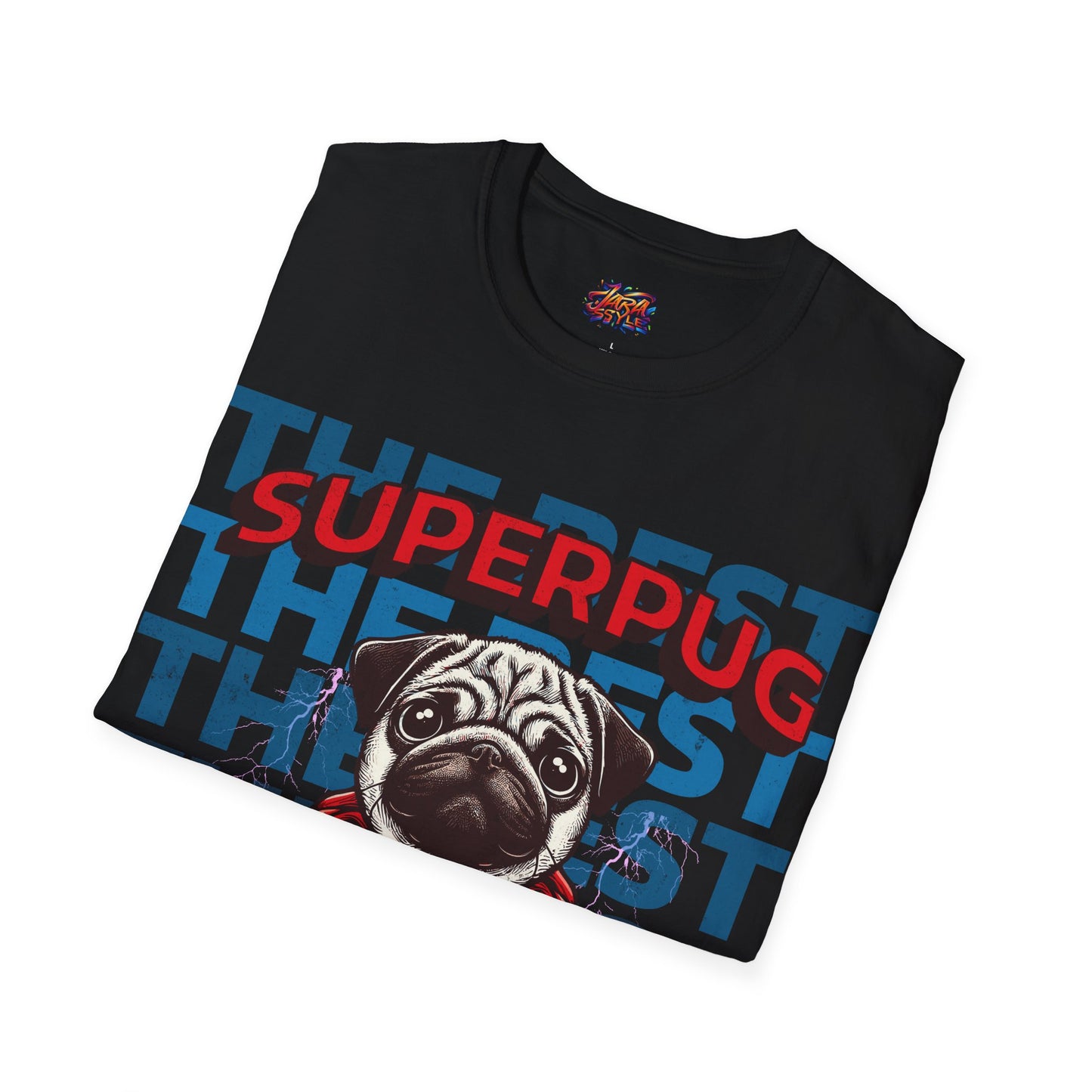 SuperPug Tee: Unleash Your Inner Hero | Jarastyle Collection