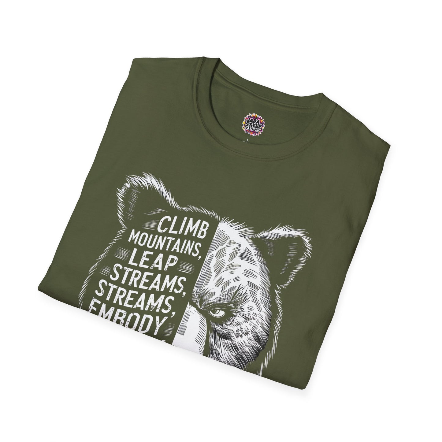 Climb the Mountain Hard Tee: Conquer Your Peaks | Jarastyle Ascent Collection
