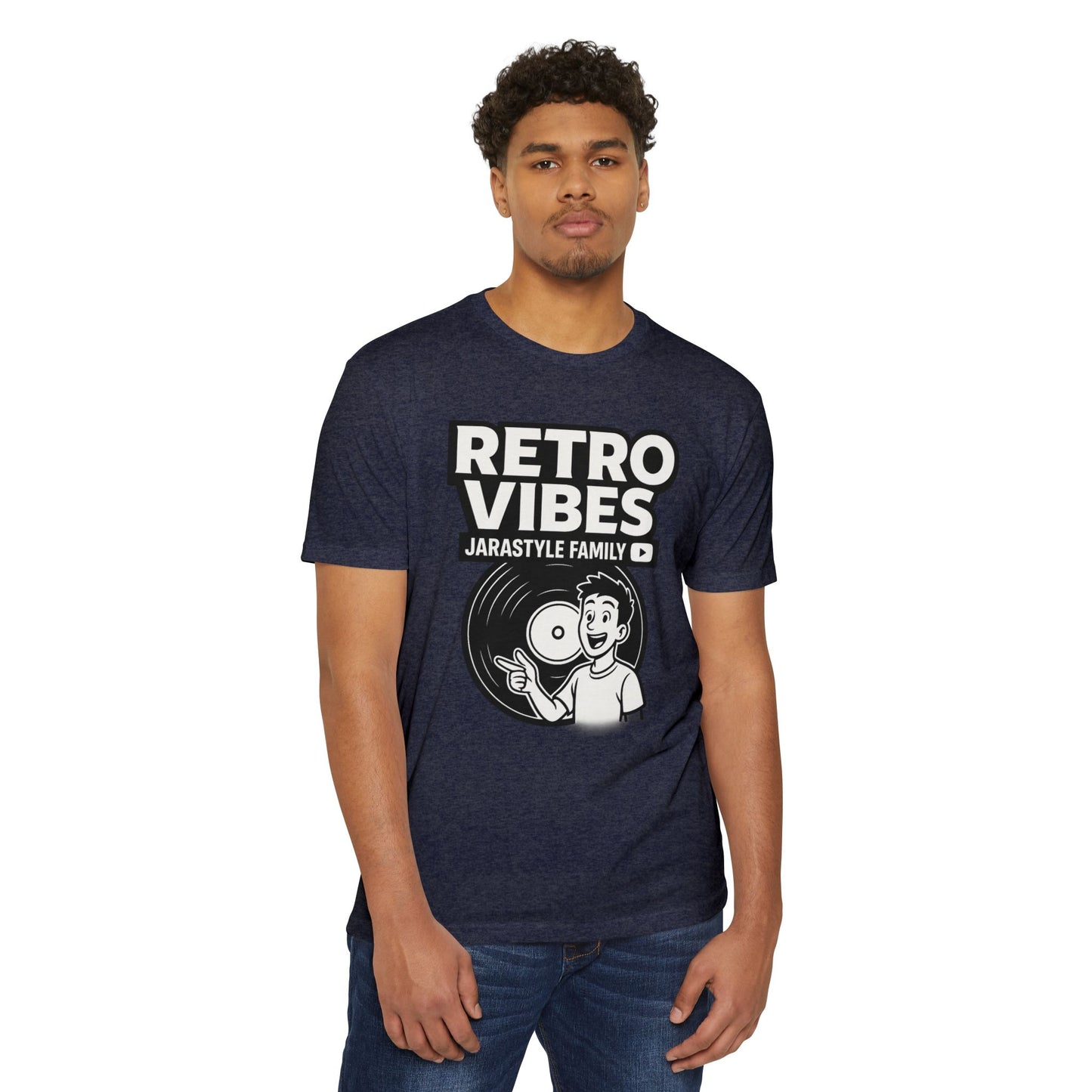 Retro Vibes Unisex T-Shirt, Good Vibes Tee, Nostalgic Graphic Tee, Music Lover Gift, 80s Inspired Apparel