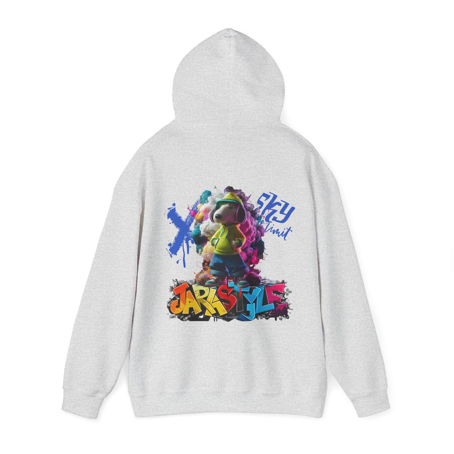 Jarastyle 'The Sky Is the Limit' Hoodie: Aim High, Dream Big | Jarastyle Inspirational Collection