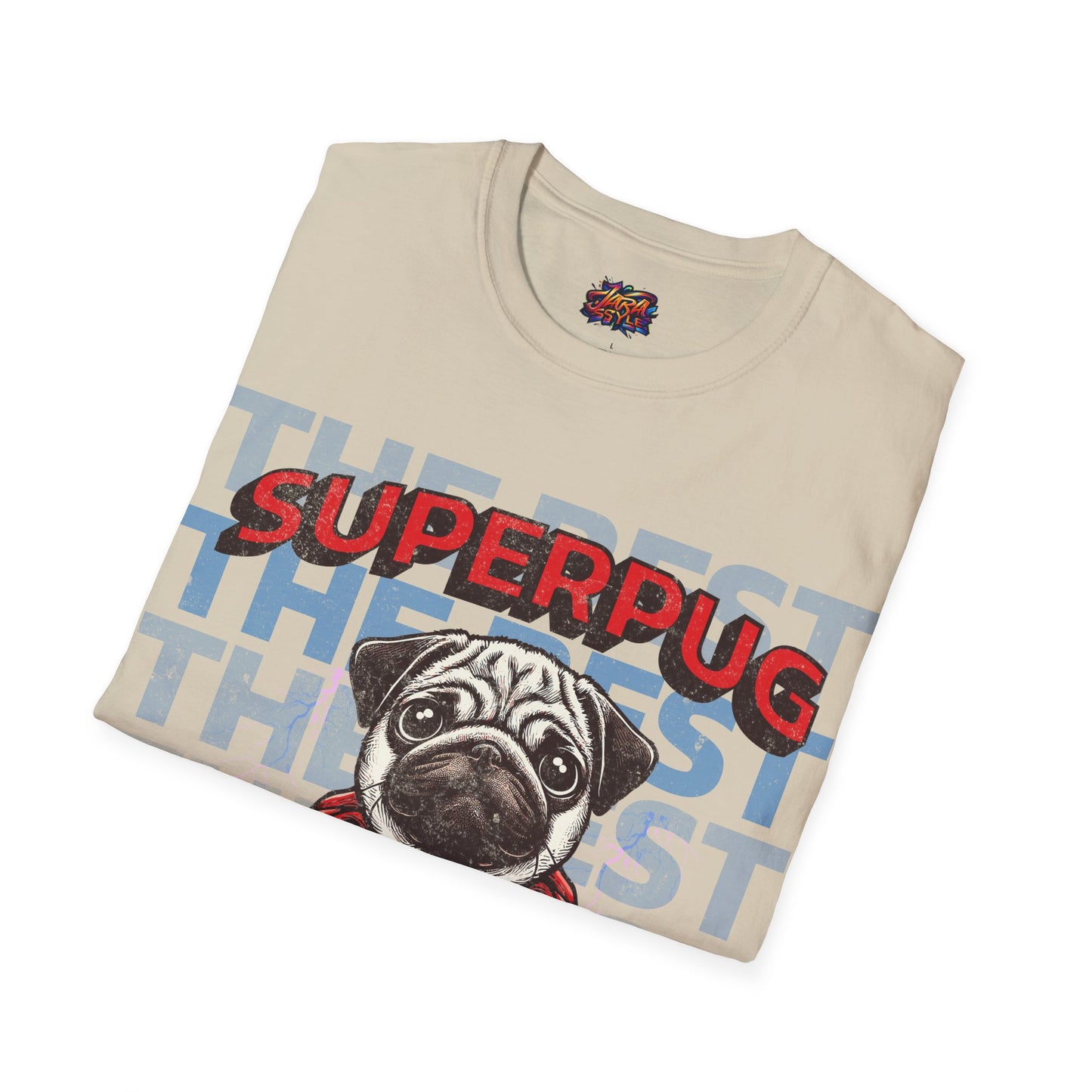 SuperPug Tee: Unleash Your Inner Hero | Jarastyle Collection
