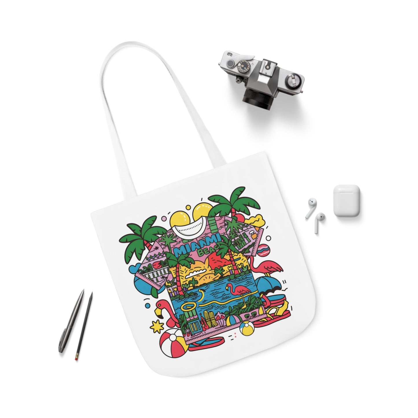 Miami Beach Vibes Tote: Sunshine & Style on the Go | Jarastyle Coastal Collection