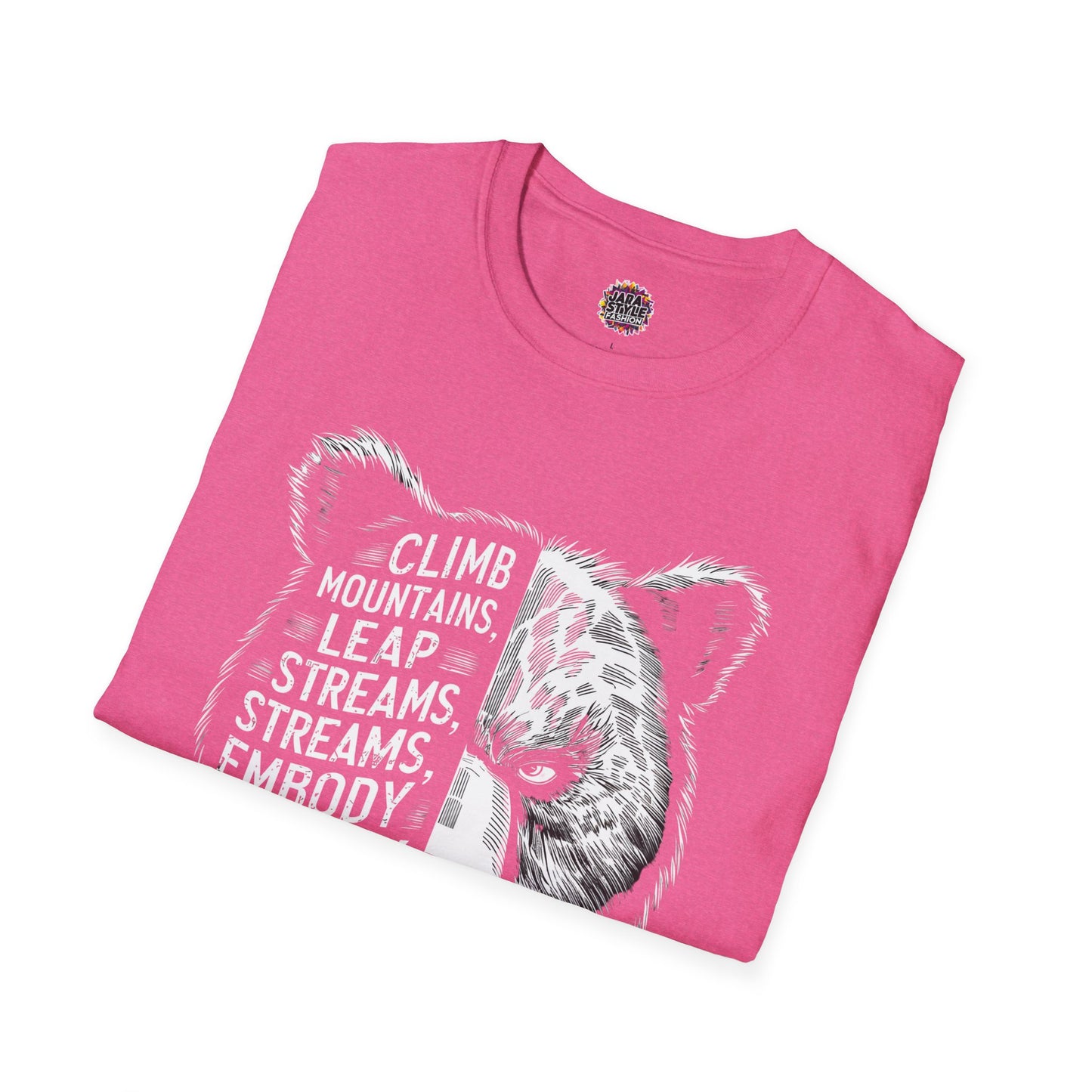 Climb the Mountain Hard Tee: Conquer Your Peaks | Jarastyle Ascent Collection