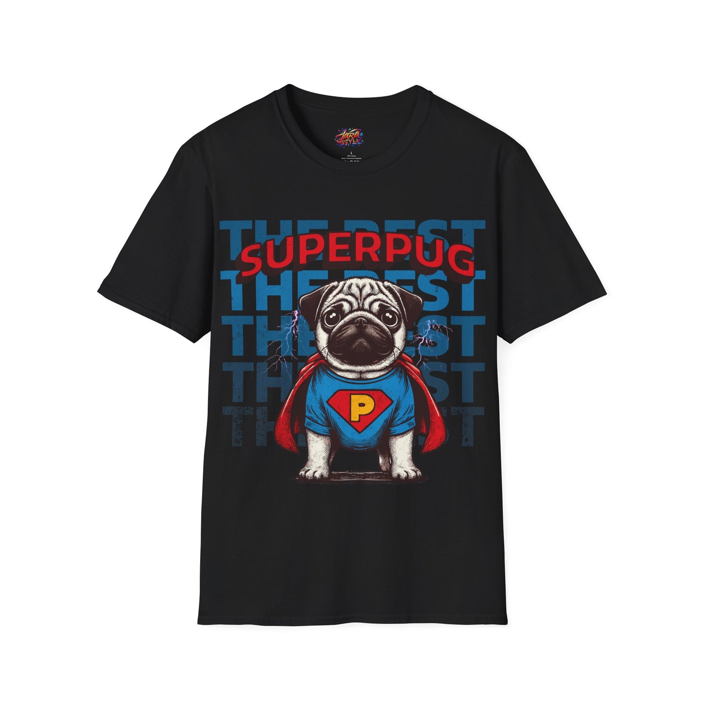 SuperPug Tee: Unleash Your Inner Hero | Jarastyle Collection