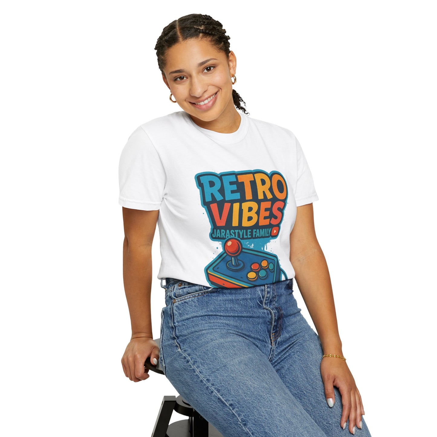 Retro Vibes Unisex T-Shirt | Gamer Apparel, Gift for Gamers, Casual Wear, YouTube Channel Merchandise, Vintage Gaming Tee