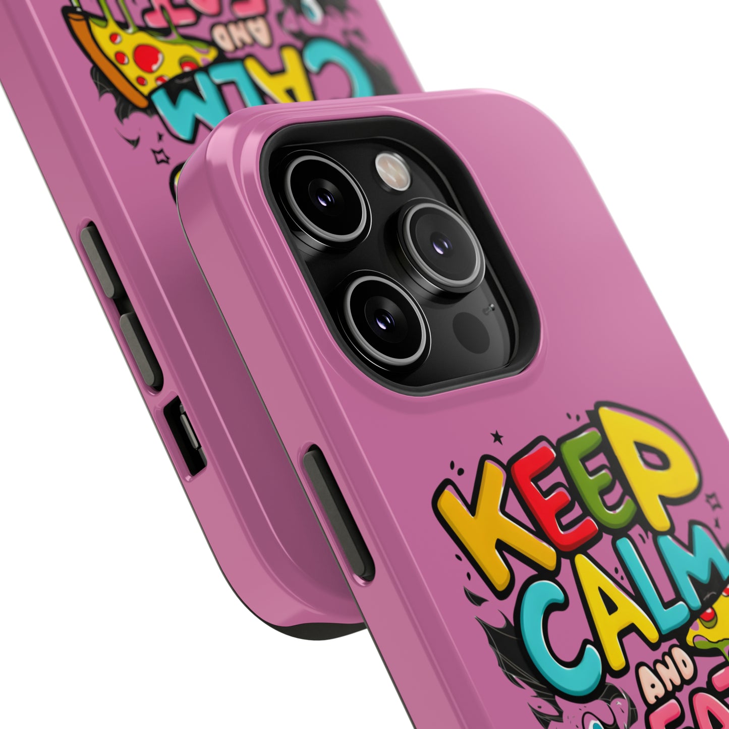 Keep Calm and Eat Pizza Phone Case | Jarastyle Culinary Collection