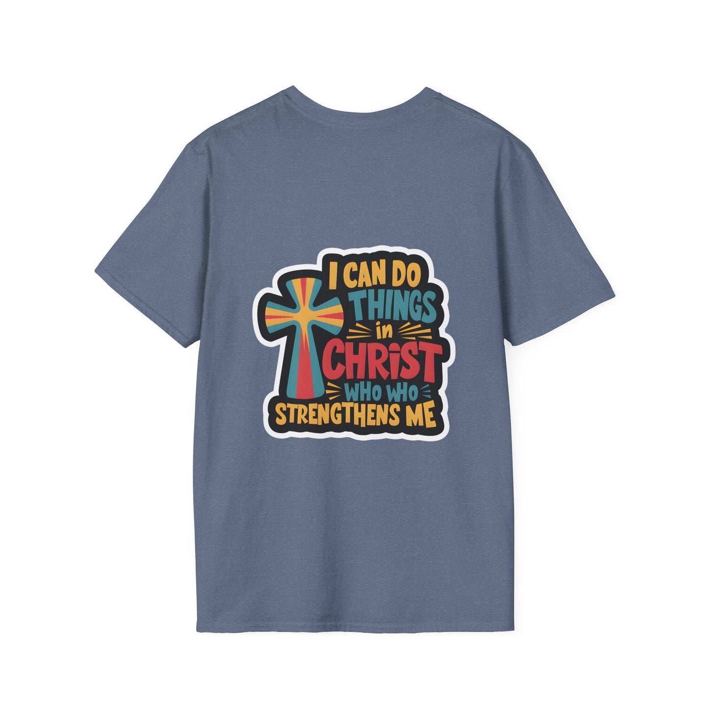 Faith Strength Tee: 'I Can Do All Things Through Christ' | Jarastyle Collection