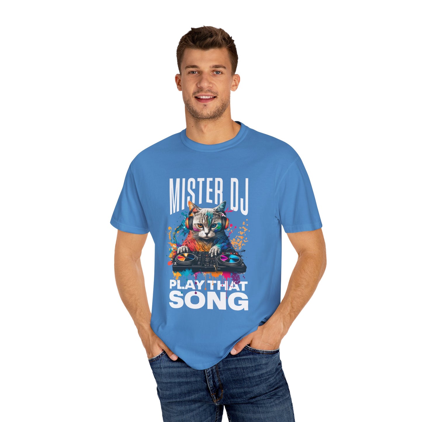 Mister DJ Play That Song Tee: Soundtrack of the Night | Jarastyle Music Lovers Collection