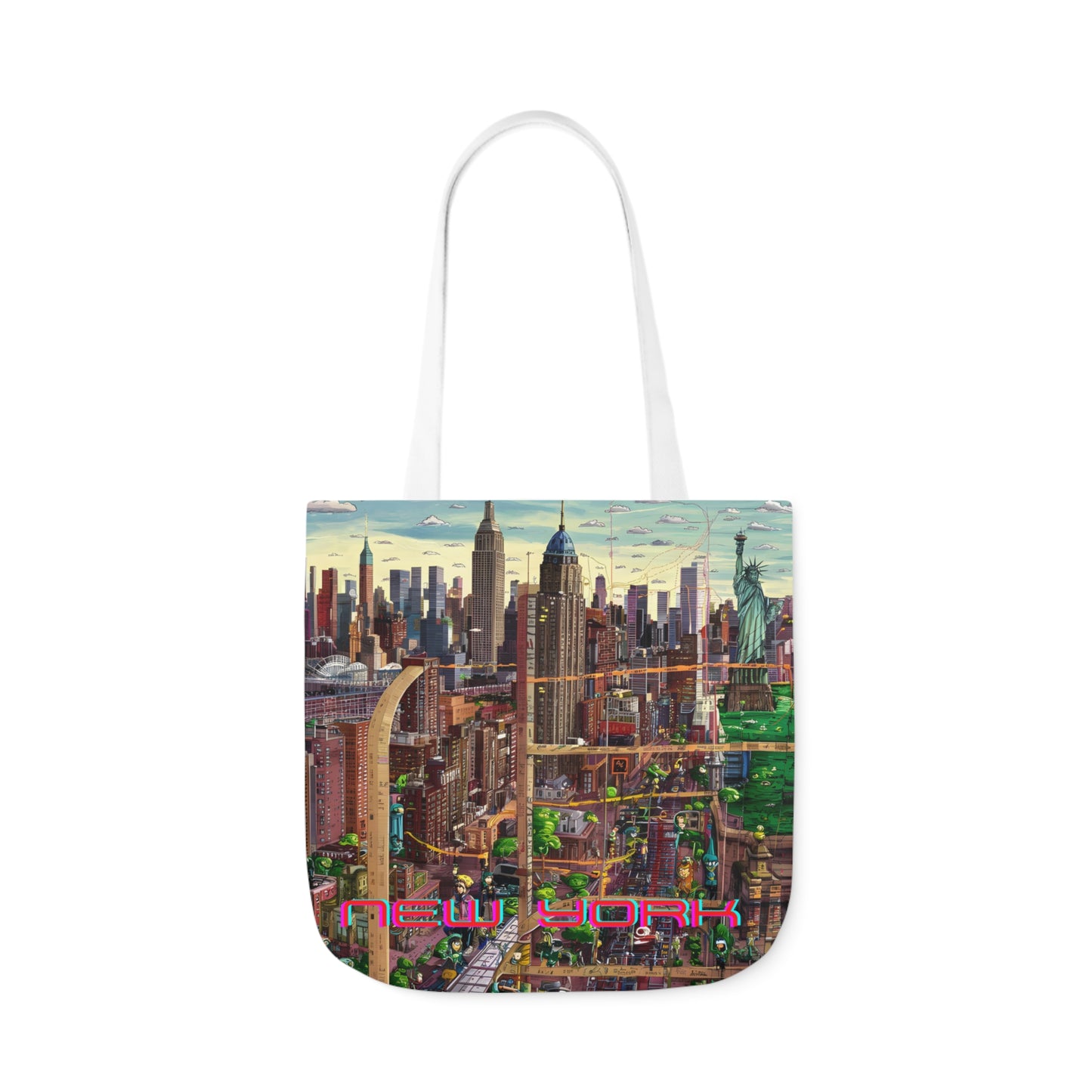 New York Vibes Tote Bag: Carry the City's Heart | Jarastyle Urban Collection