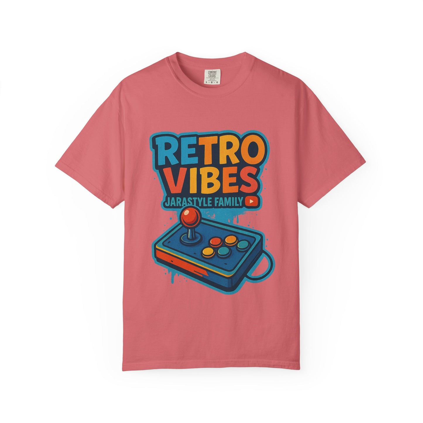 Retro Vibes Unisex T-Shirt | Gamer Apparel, Gift for Gamers, Casual Wear, YouTube Channel Merchandise, Vintage Gaming Tee
