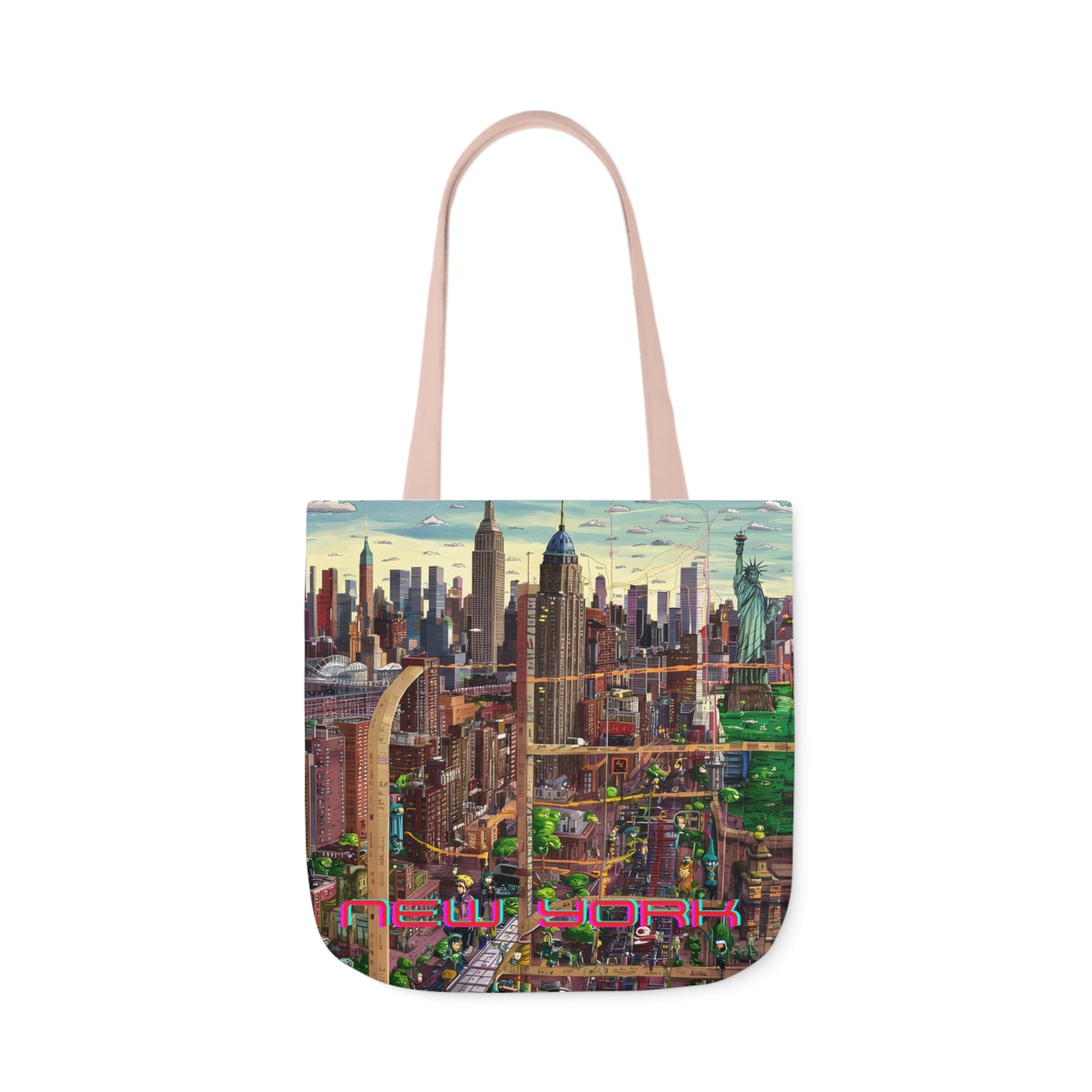 New York Vibes Tote Bag: Carry the City's Heart | Jarastyle Urban Collection