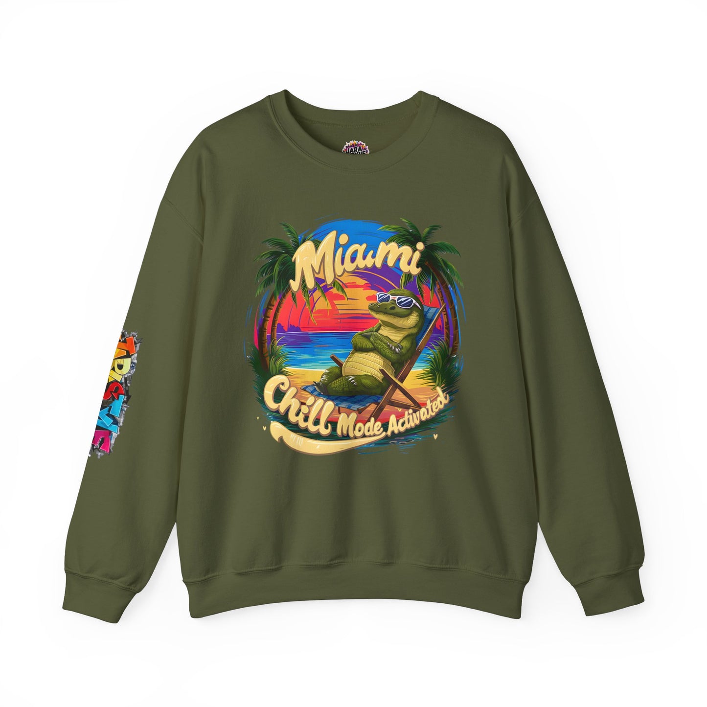 Miami Chilli Mode Activated Sweatshirt: Embrace the Vibes | Jarastyle Relax Collection