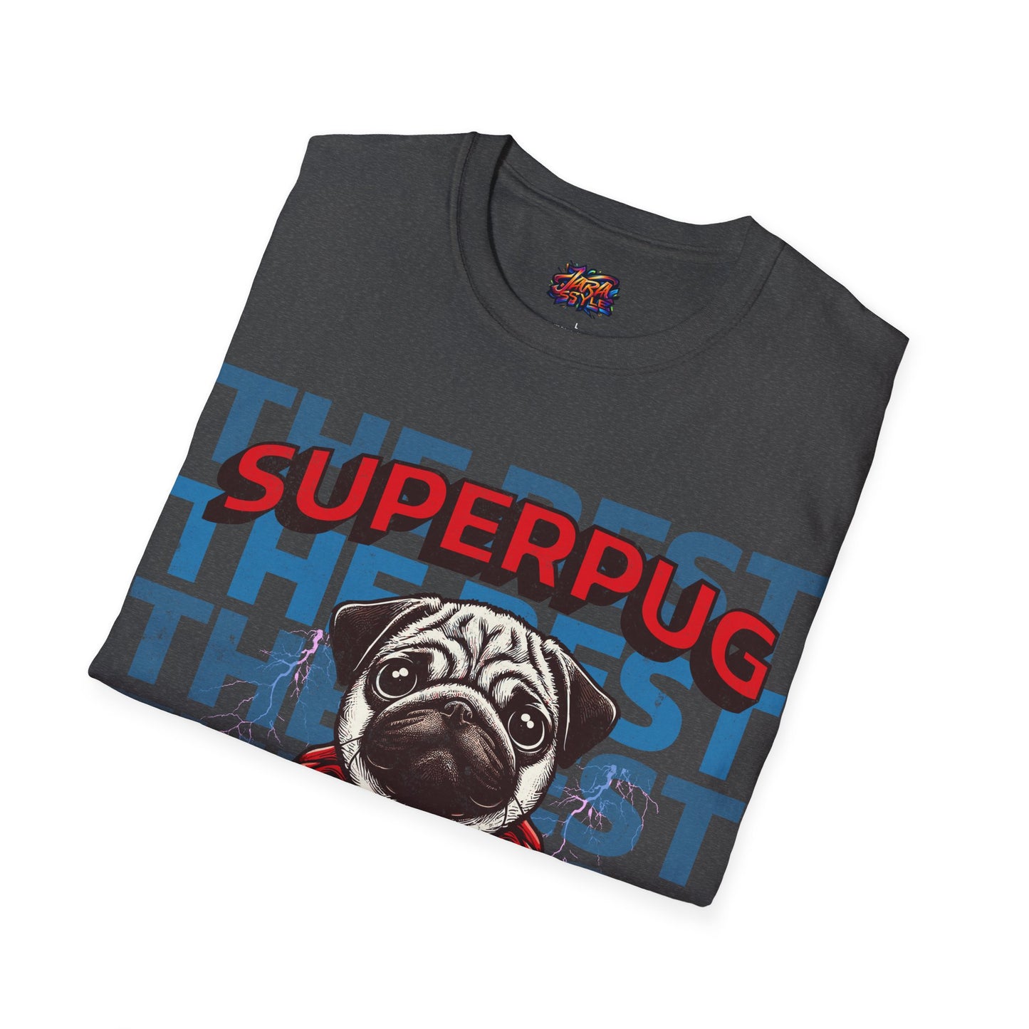SuperPug Tee: Unleash Your Inner Hero | Jarastyle Collection