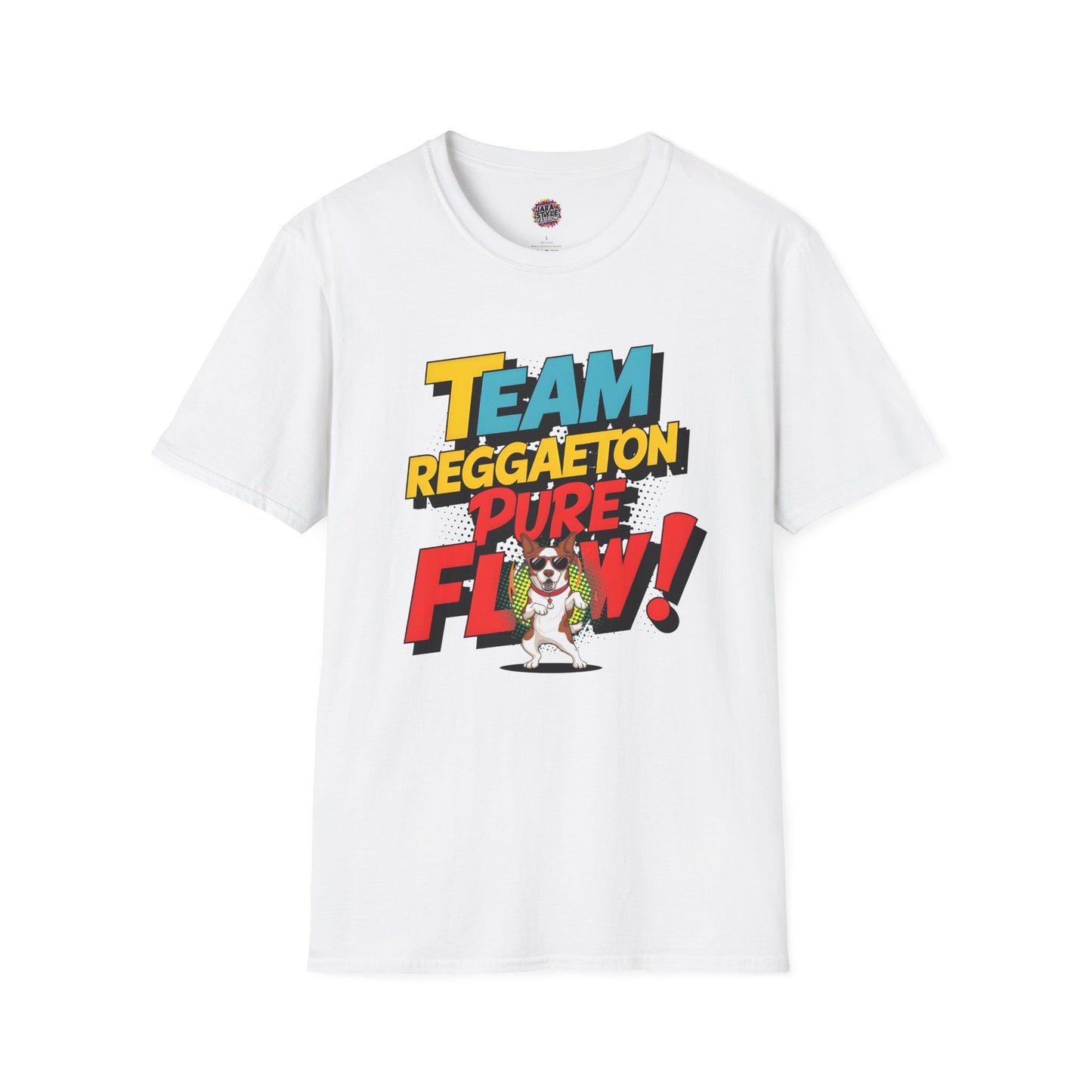 Team Reggaeton Pure Flow Tee: Feel the Beat | Jarastyle Music Collection