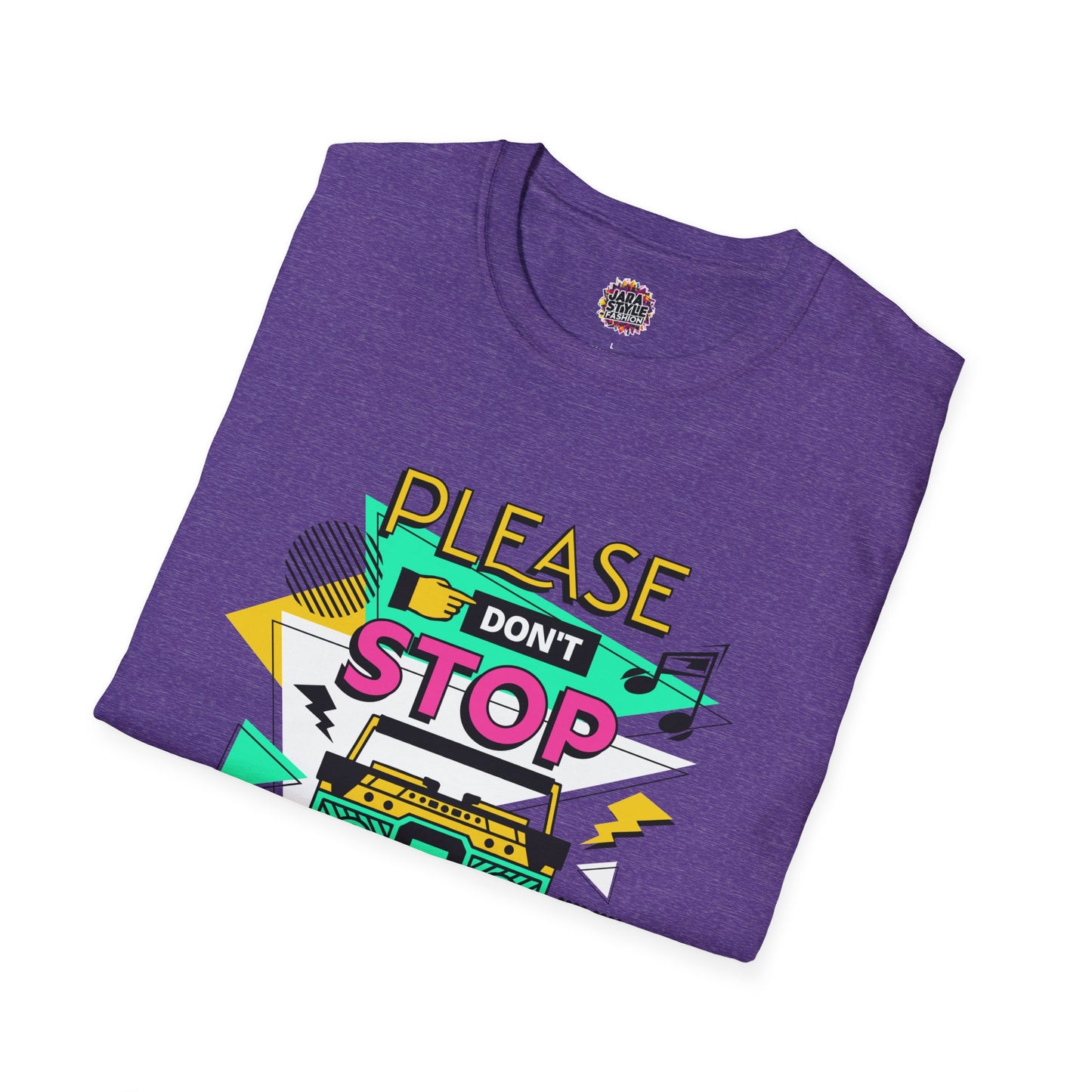 Please Don't Stop the Music Tee: Endless Beats | Jarastyle Rhythm Collection