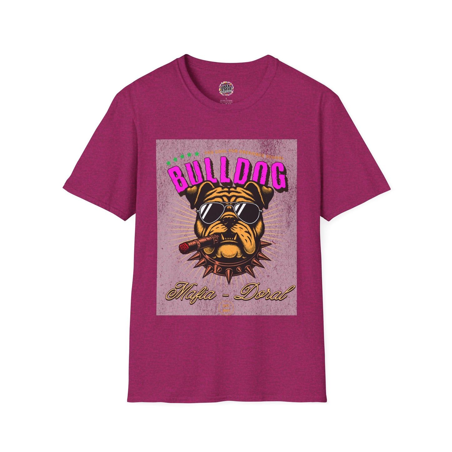 Doral Bulldog Pride Tee: Celebrate Community & Canine Companions | Jarastyle Local Collection