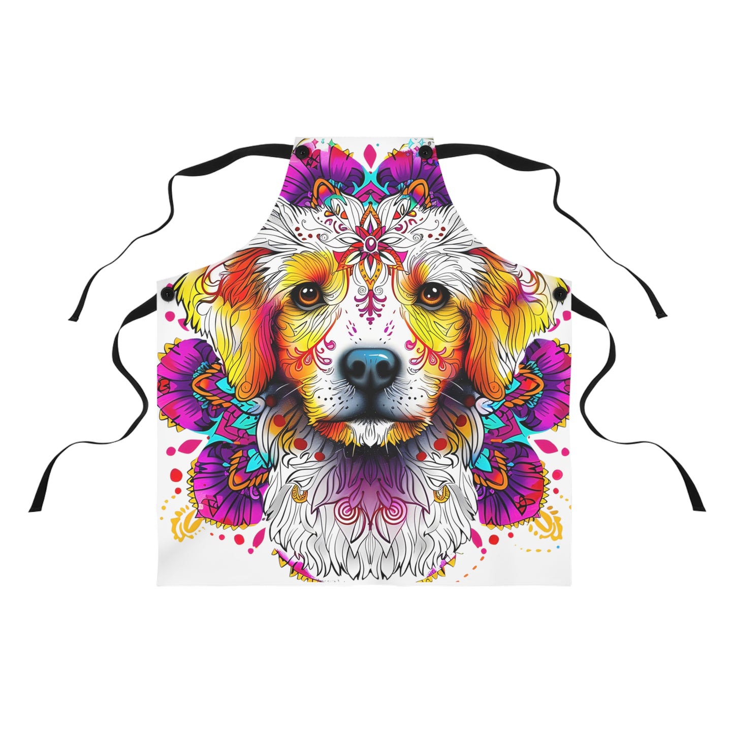 Dog Mantra Apron: Cook with Love & Paws | Jarastyle Pet Lovers' Kitchen Collection