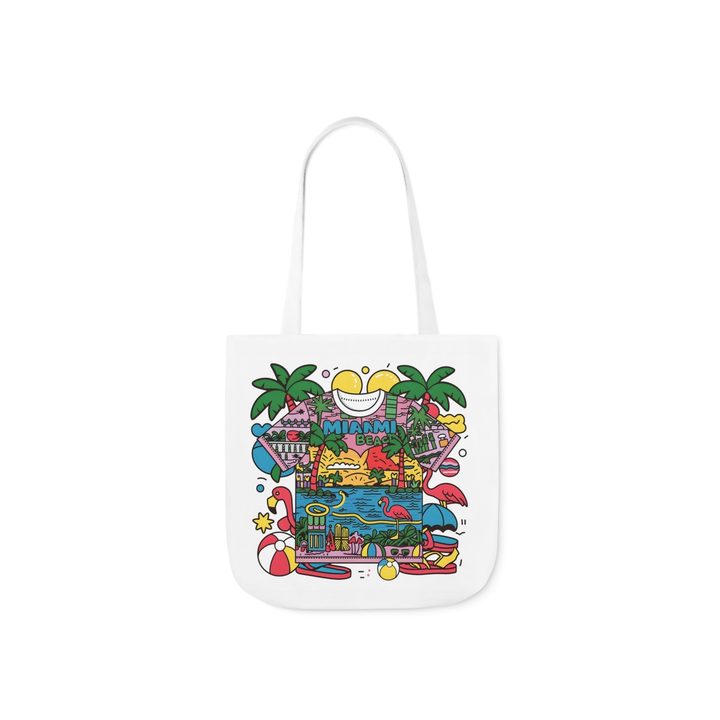 Miami Beach Vibes Tote: Sunshine & Style on the Go | Jarastyle Coastal Collection