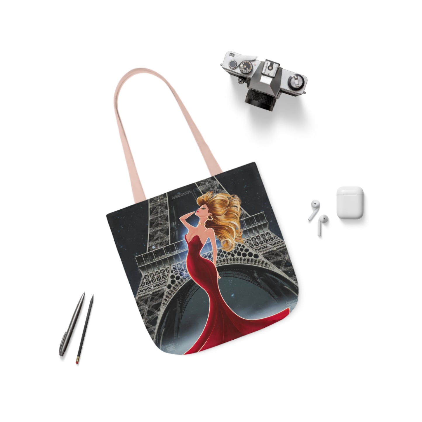 Parisian Charm Tote Bag: Carry the Spirit of France | Jarastyle World Cities Collection