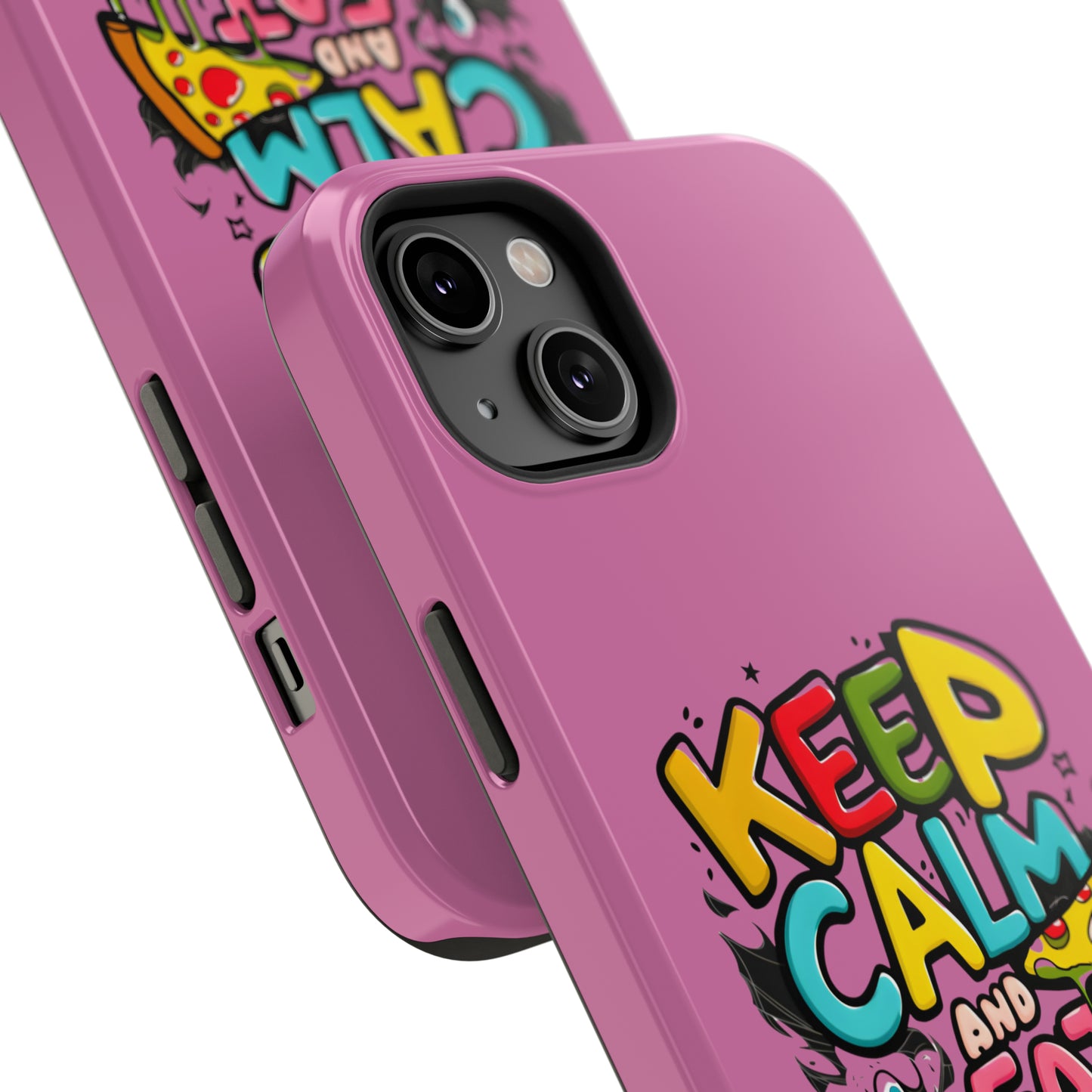 Keep Calm and Eat Pizza Phone Case | Jarastyle Culinary Collection