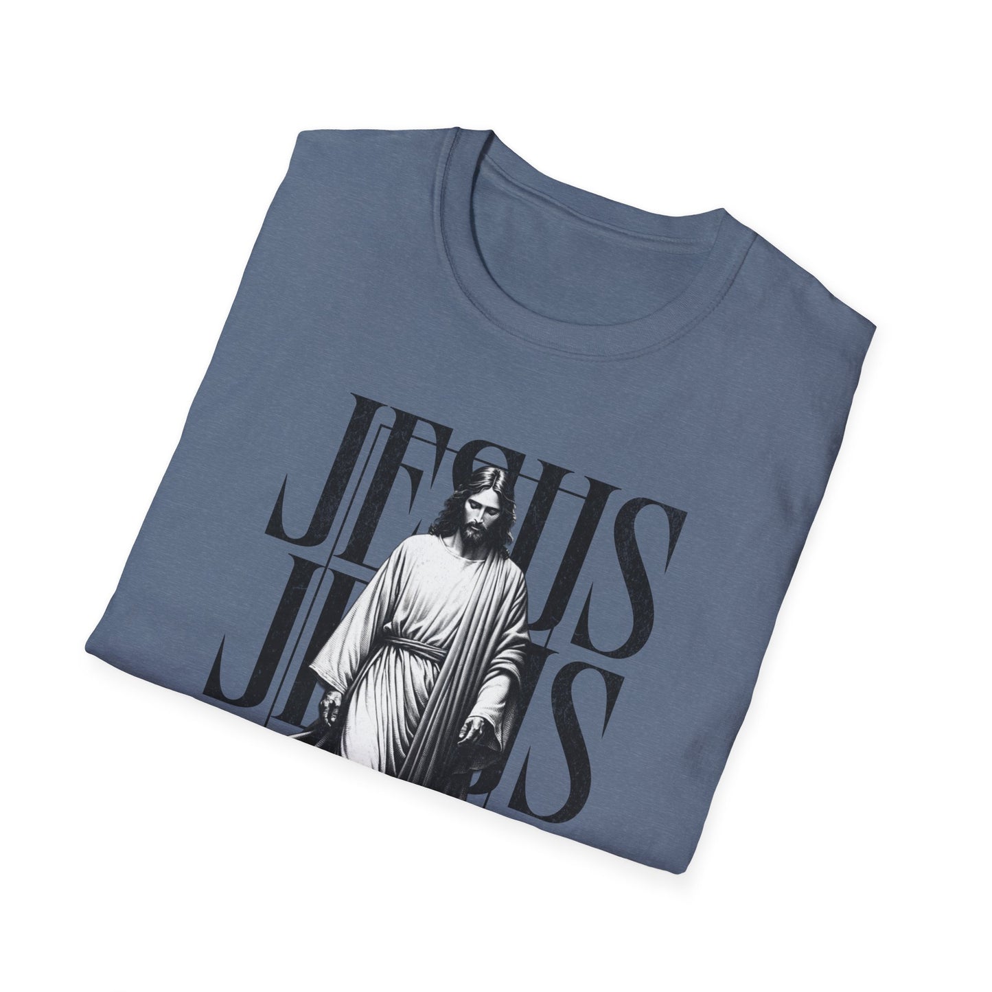 Inspirational Graphic T-Shirt for Faith and Family, Jesus Tee, Family Reunion Apparel, Religious Gift, Everyday Wear