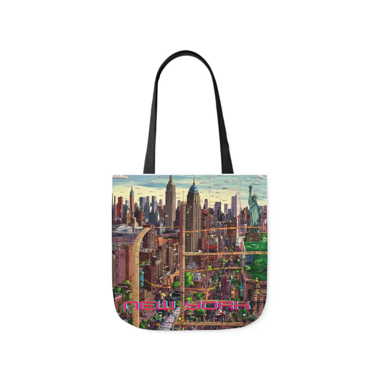 New York Vibes Tote Bag: Carry the City's Heart | Jarastyle Urban Collection