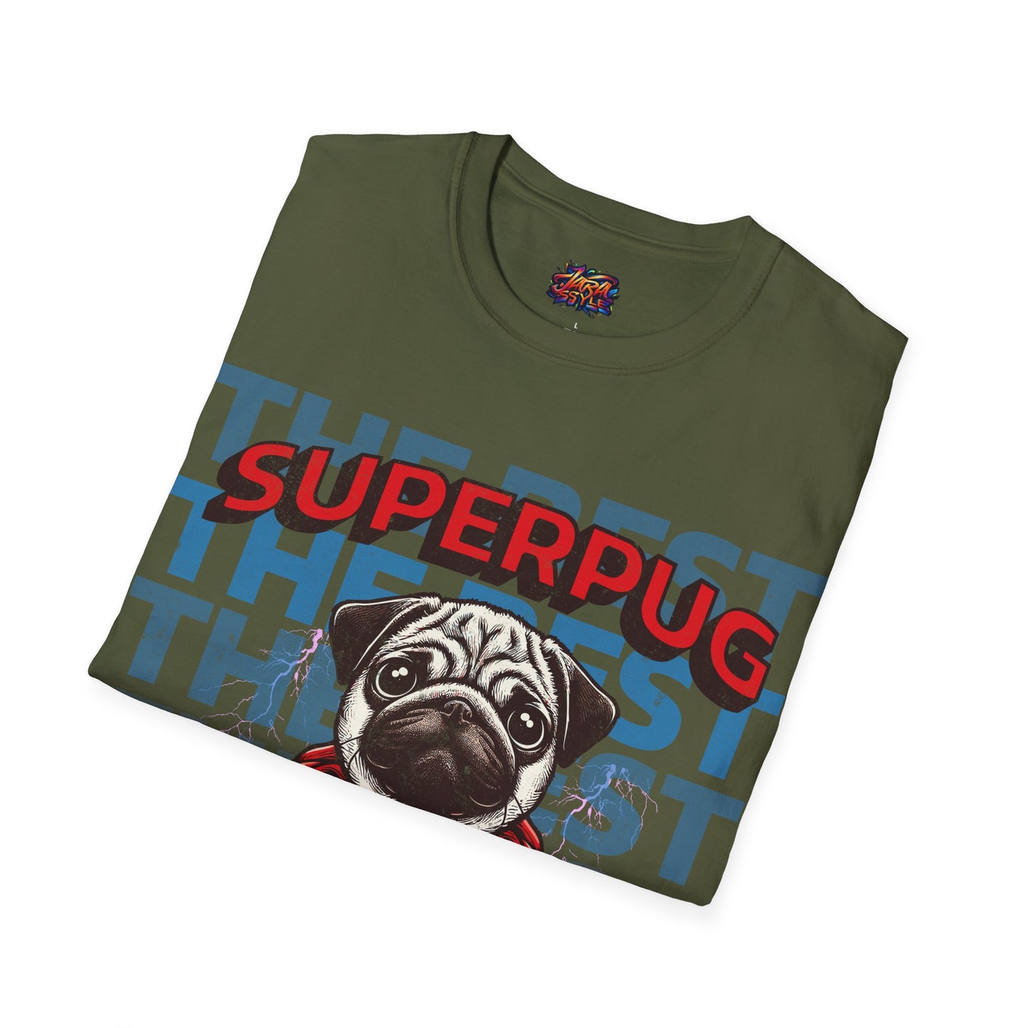 SuperPug Tee: Unleash Your Inner Hero | Jarastyle Collection