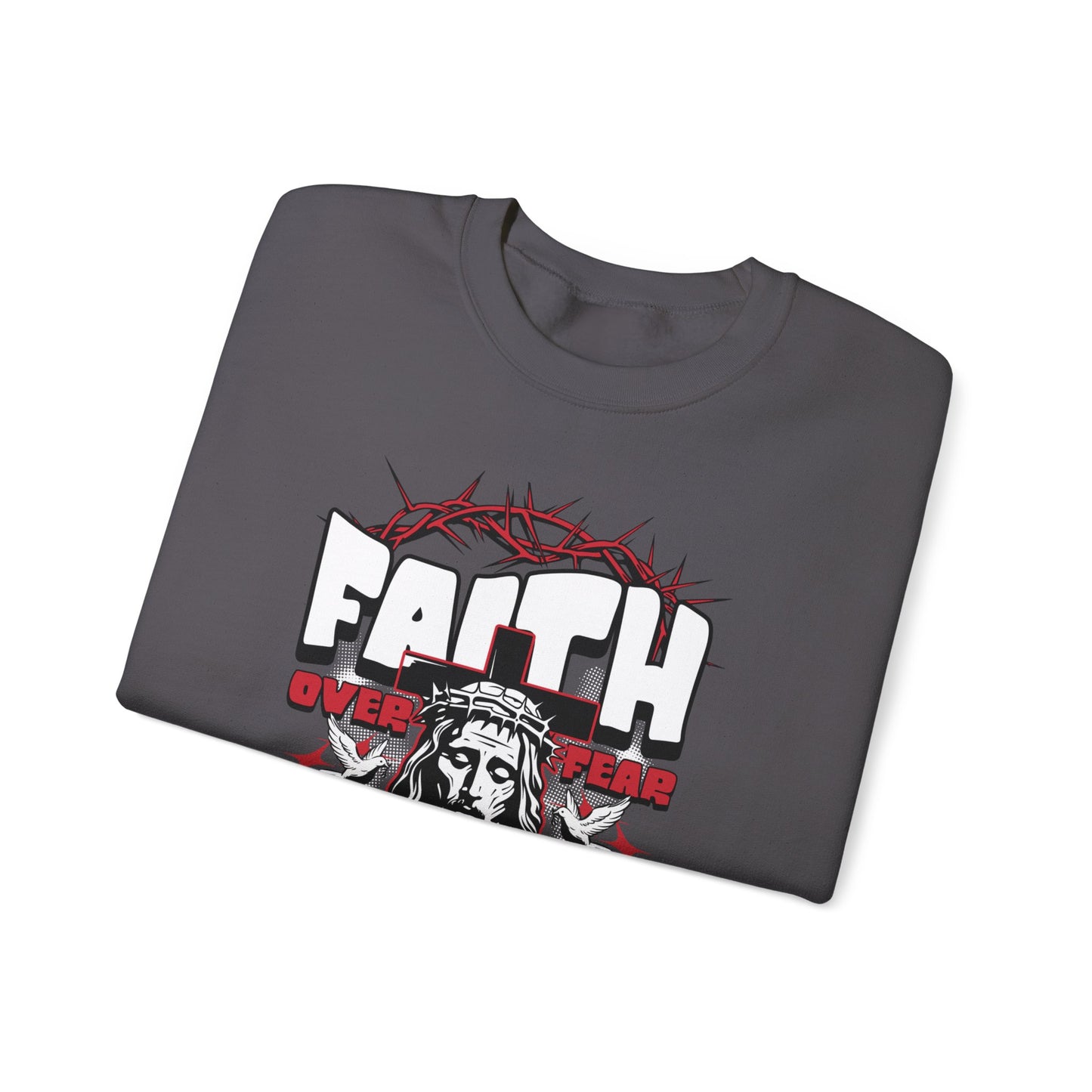 Faith in Jesus Sweatshirt: Warmth & Devotion | Jarastyle Divine Collection