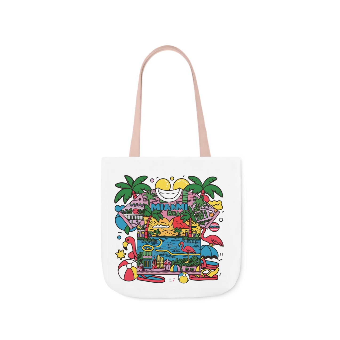 Miami Beach Vibes Tote: Sunshine & Style on the Go | Jarastyle Coastal Collection