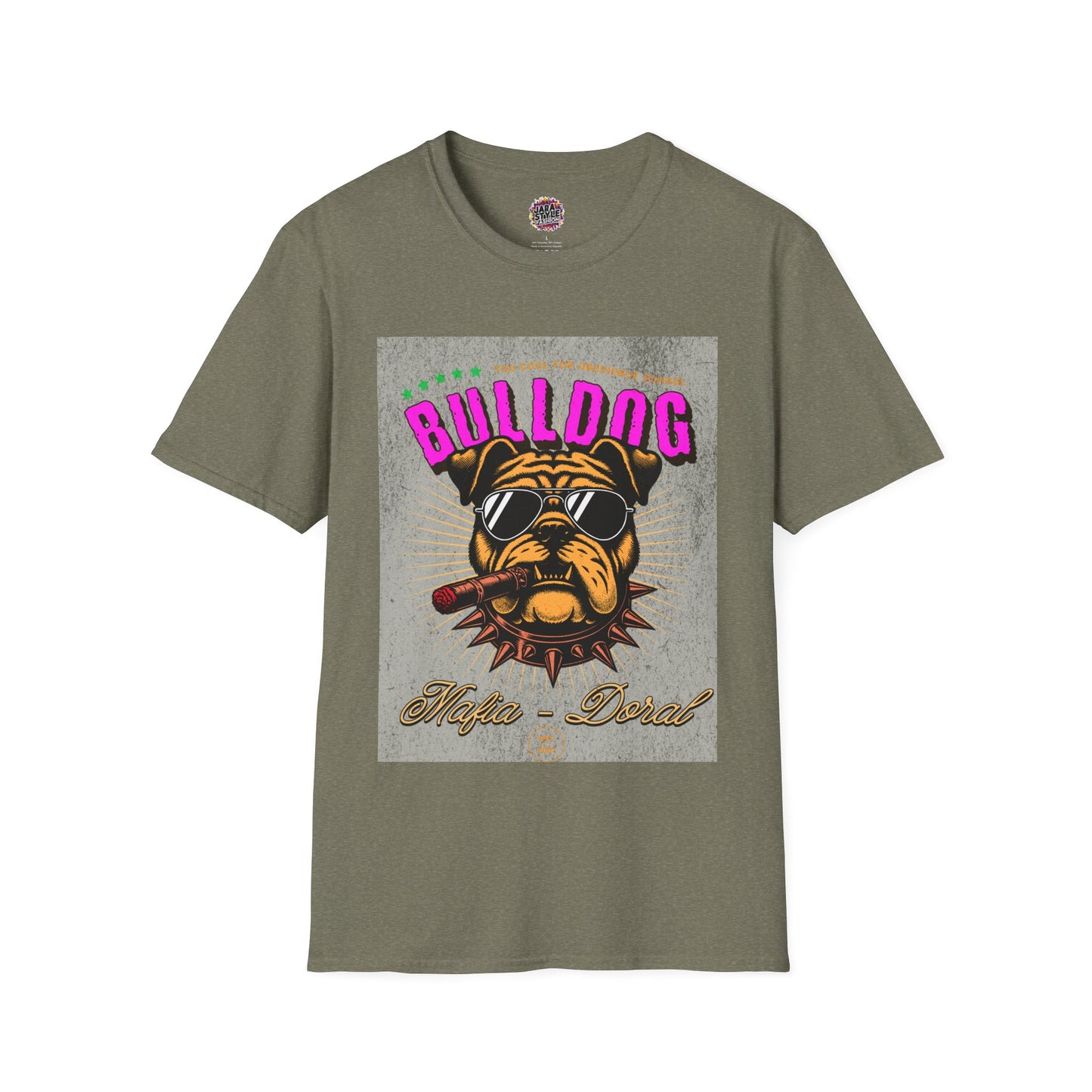 Doral Bulldog Pride Tee: Celebrate Community & Canine Companions | Jarastyle Local Collection