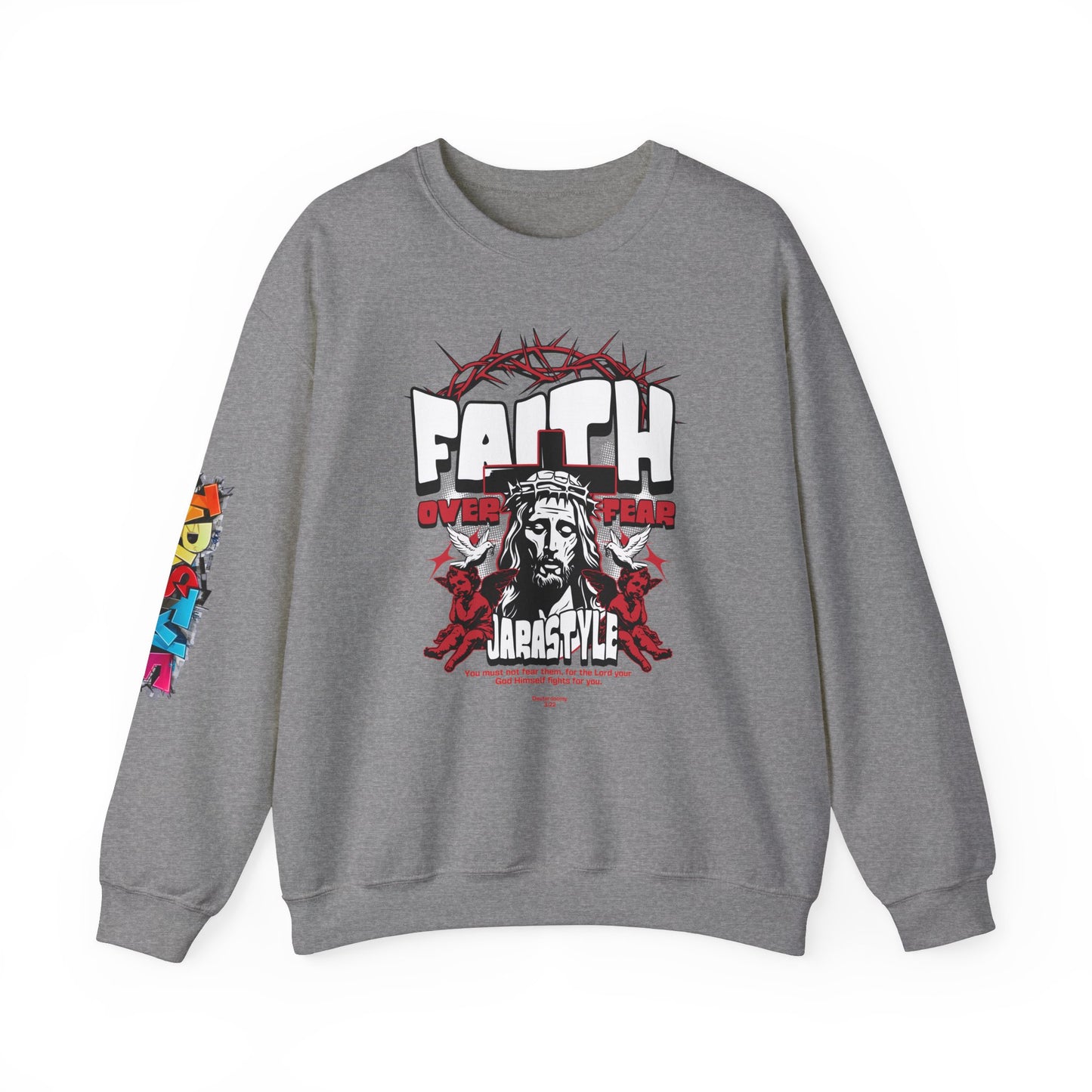 Faith in Jesus Sweatshirt: Warmth & Devotion | Jarastyle Divine Collection