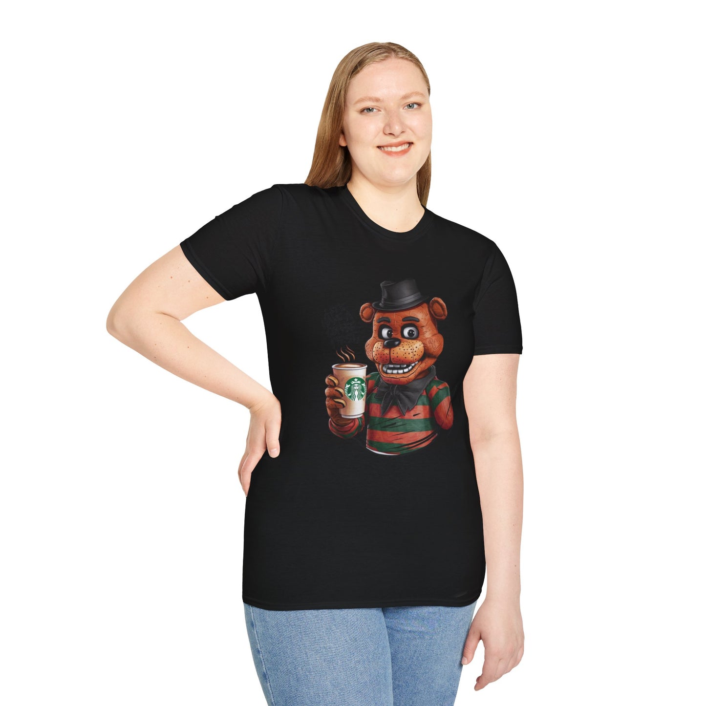 Coffee First, Adventures Next Tee: Start Your Day with Energy | Jarastyle Gamer's Collection