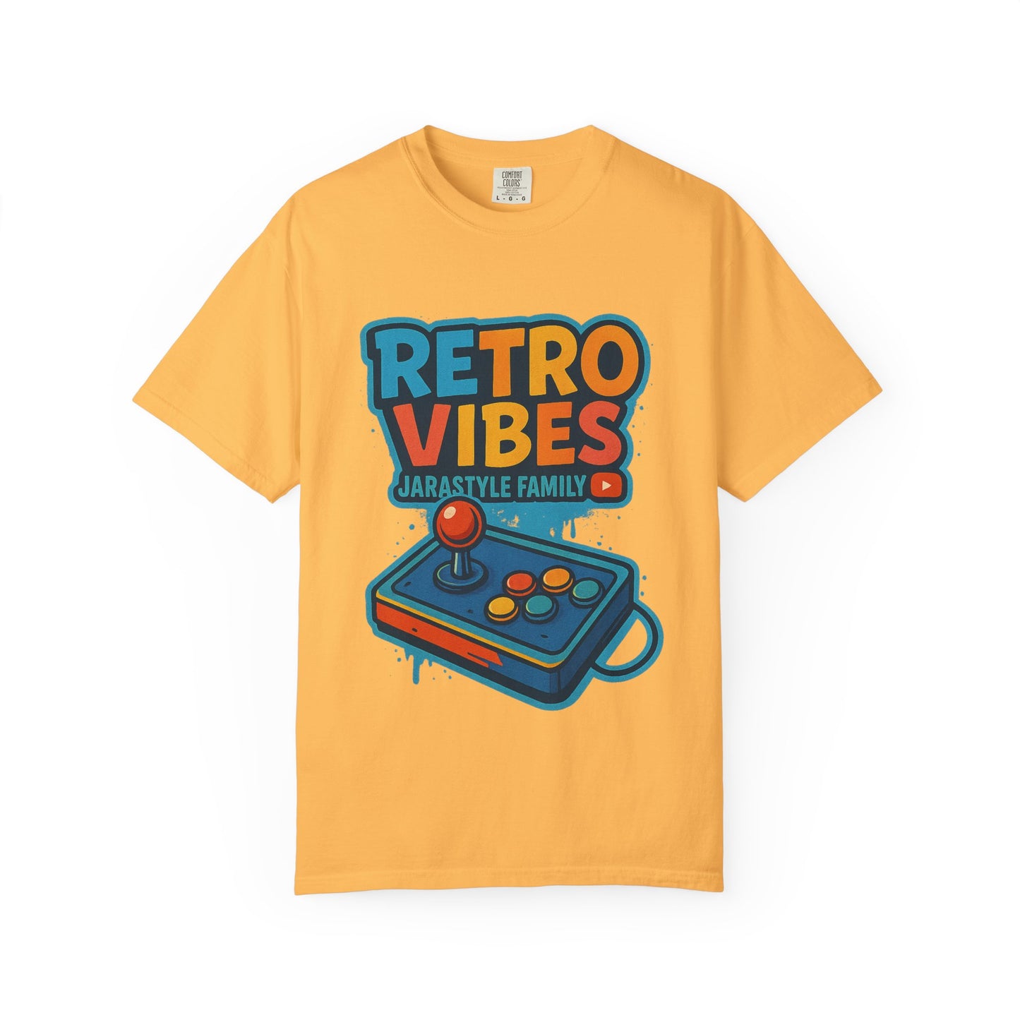 Retro Vibes Unisex T-Shirt | Gamer Apparel, Gift for Gamers, Casual Wear, YouTube Channel Merchandise, Vintage Gaming Tee