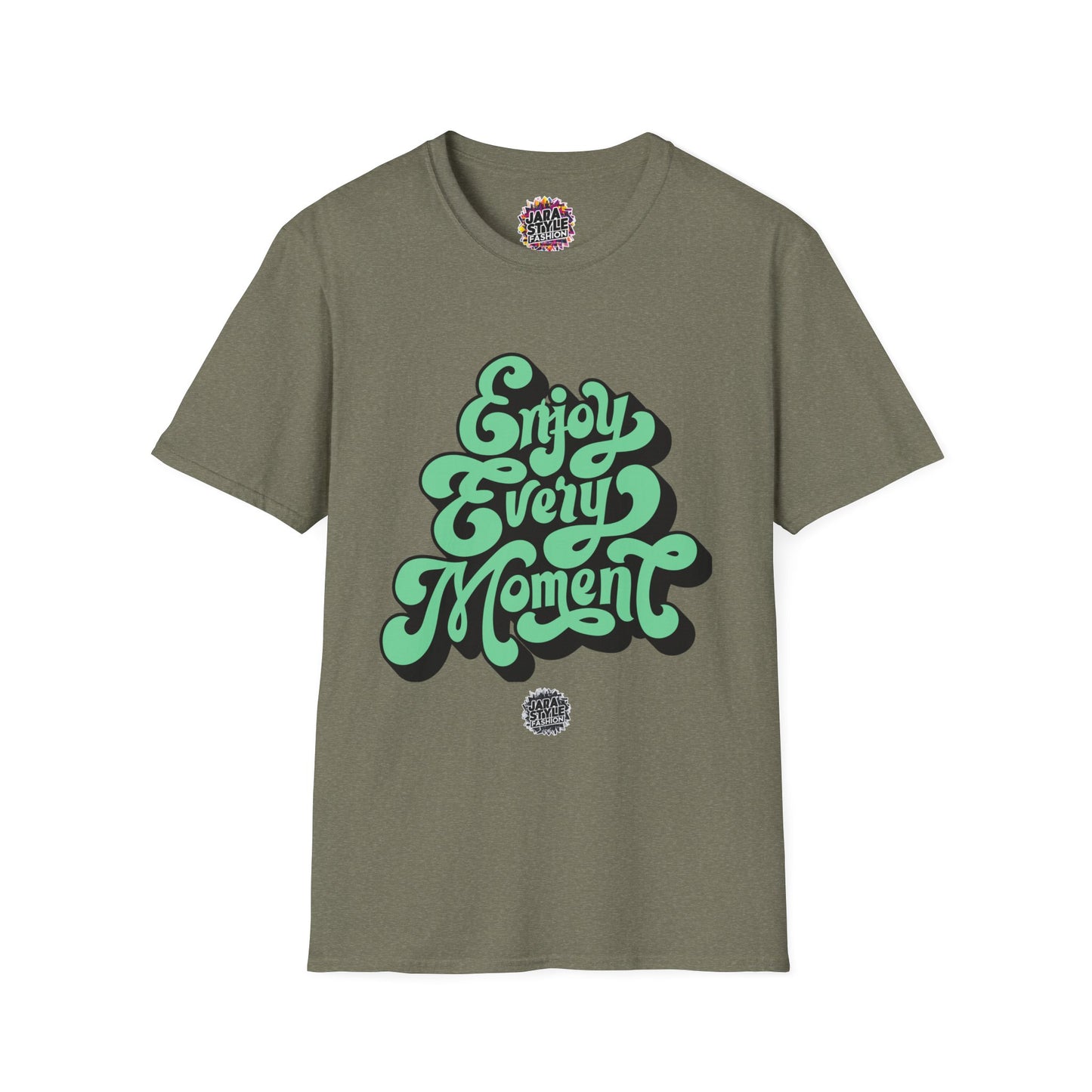 Enjoy Every Moment Tee: Savor Life's Joy | Jarastyle Positivity Collection