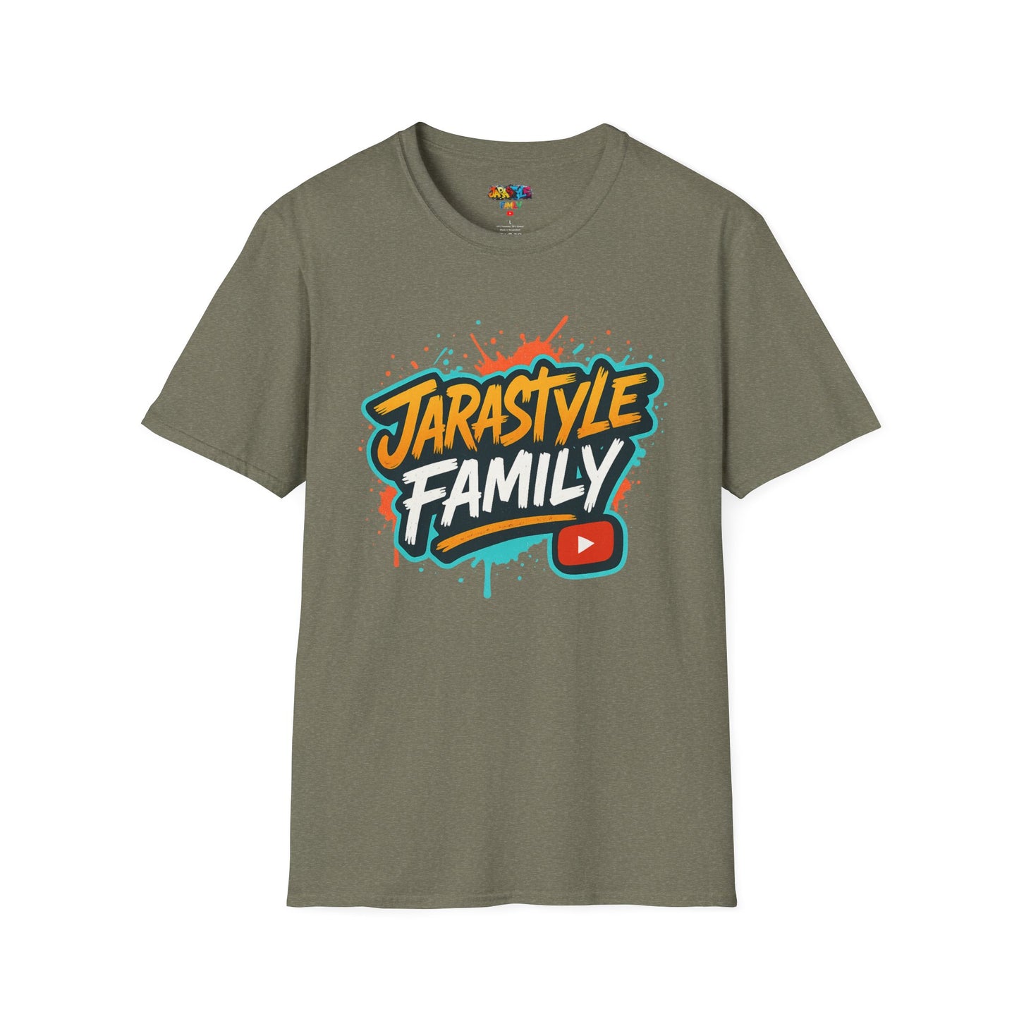 JARASTYLE Family Unisex T-Shirt, Family Reunion Tee, Personalized Family Gift, YouTube Fan Shirt, Summer Wardrobe Essential