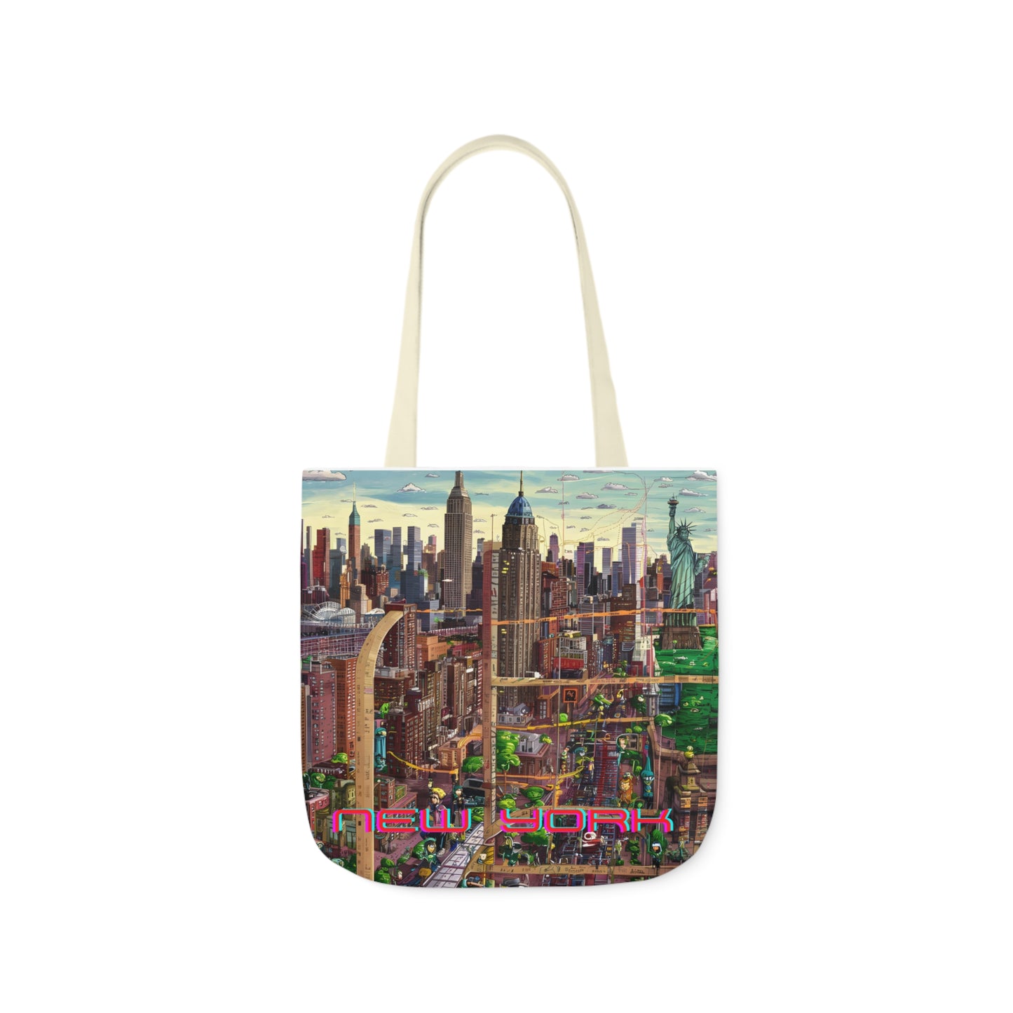 New York Vibes Tote Bag: Carry the City's Heart | Jarastyle Urban Collection