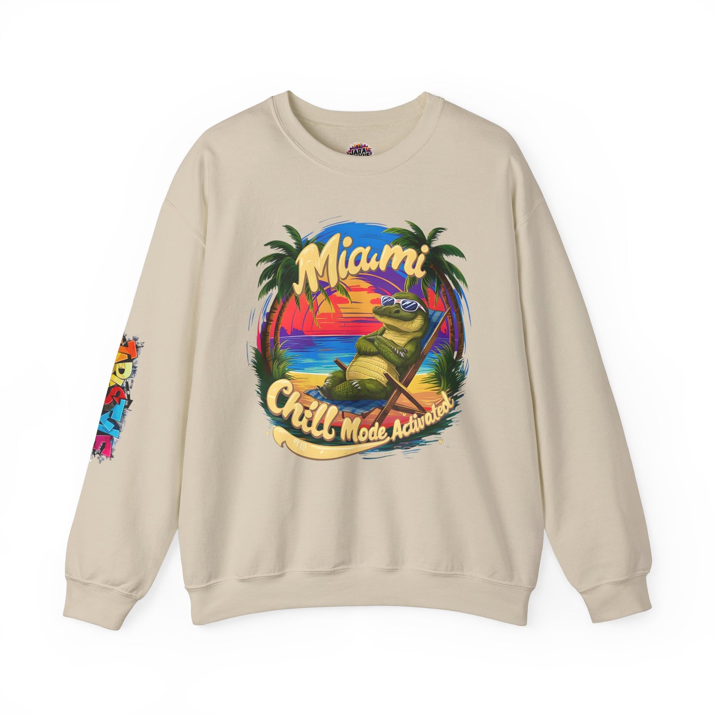 Miami Chilli Mode Activated Sweatshirt: Embrace the Vibes | Jarastyle Relax Collection