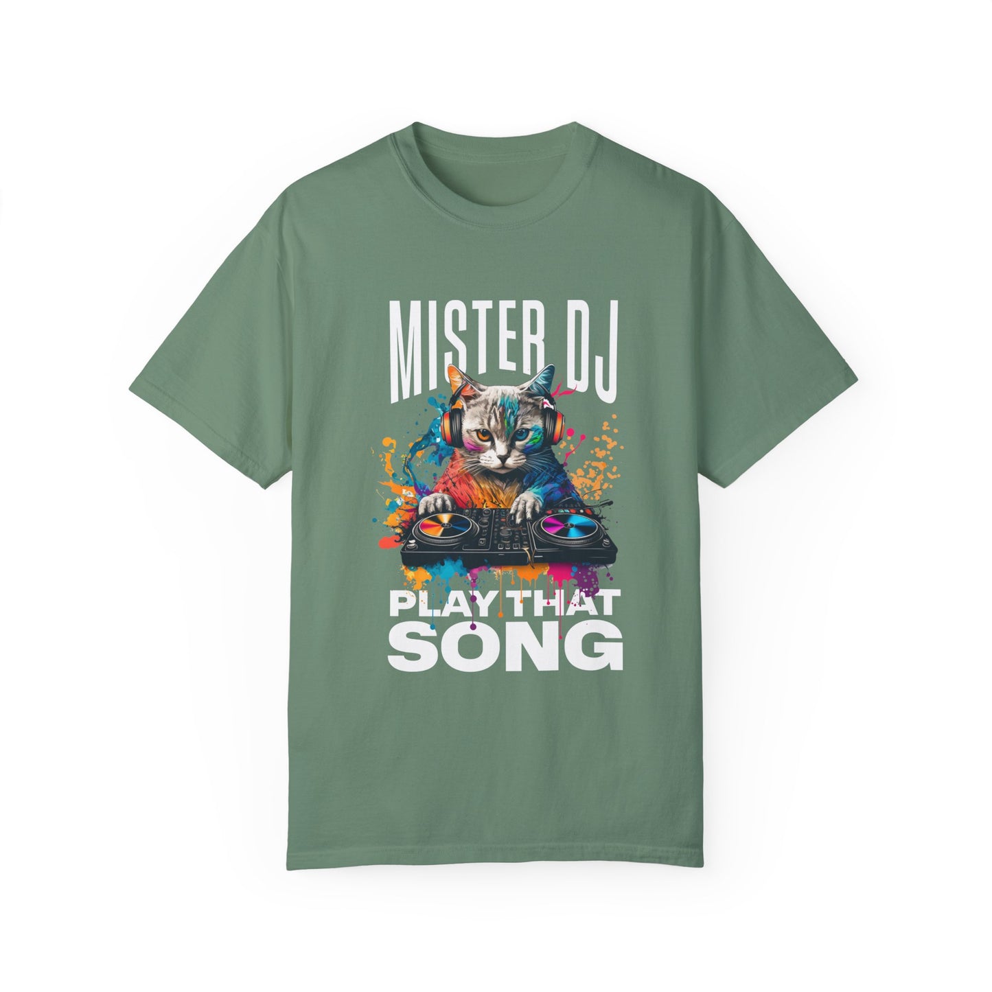 Mister DJ Play That Song Tee: Soundtrack of the Night | Jarastyle Music Lovers Collection