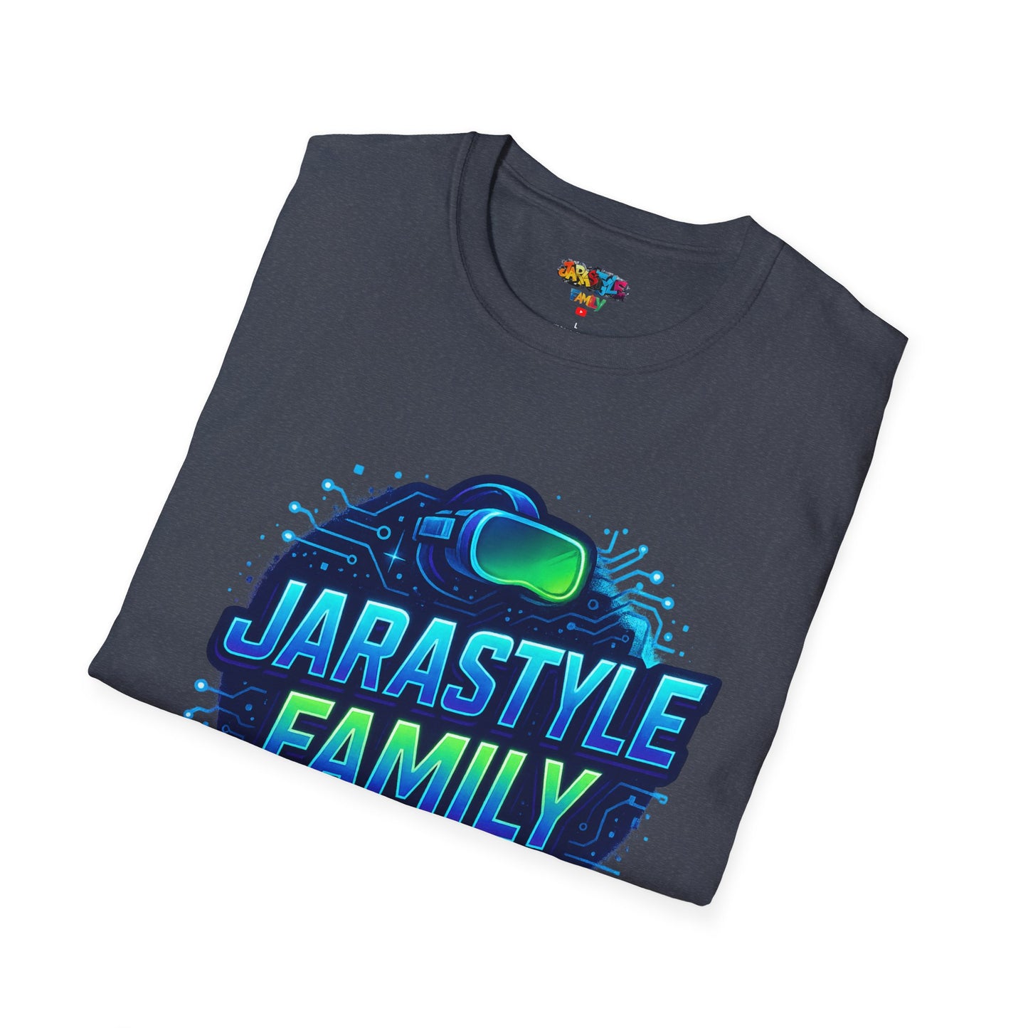 Gaming Family Unisex Softstyle T-Shirt, Casual Tee, Geeky Gift, Family Reunion, YouTube Fan Shirt, Holiday Gift