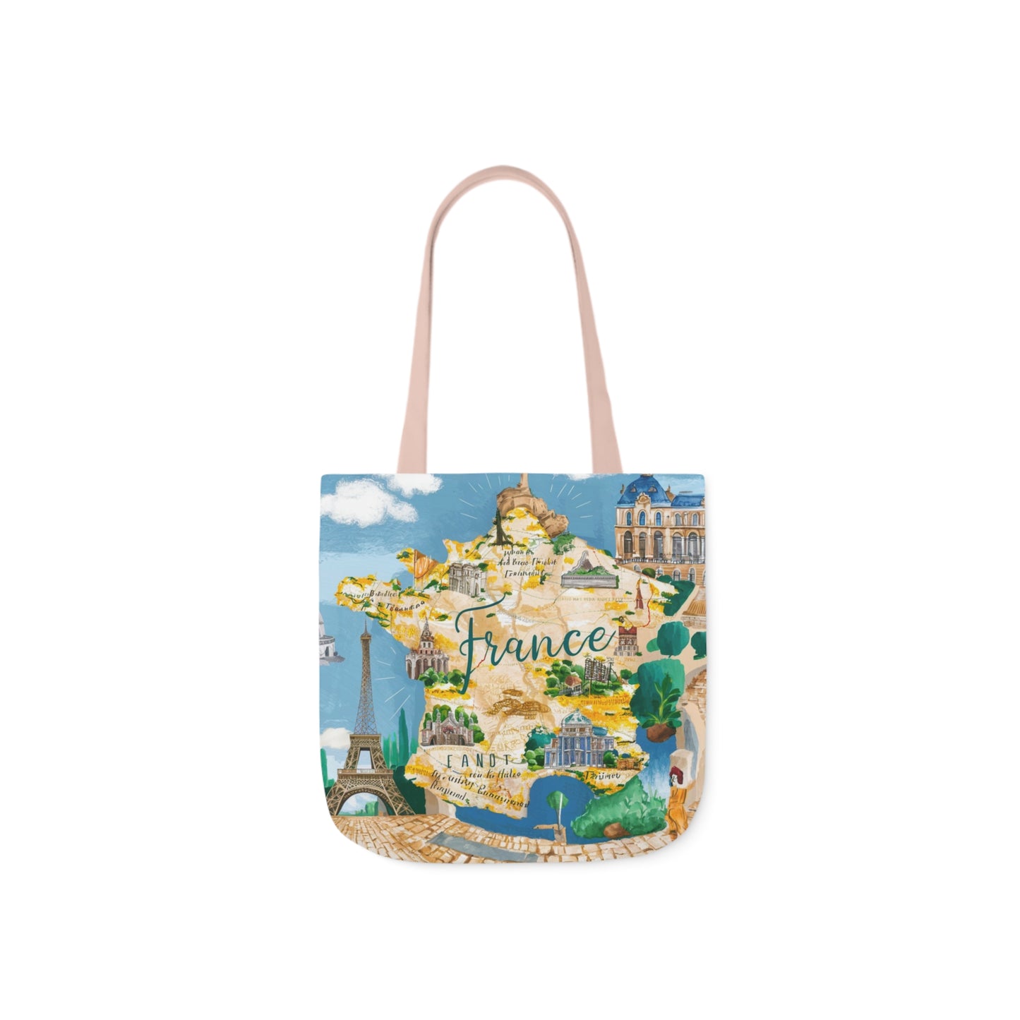 Parisian Charm Tote Bag: Carry the Spirit of France | Jarastyle World Cities Collection