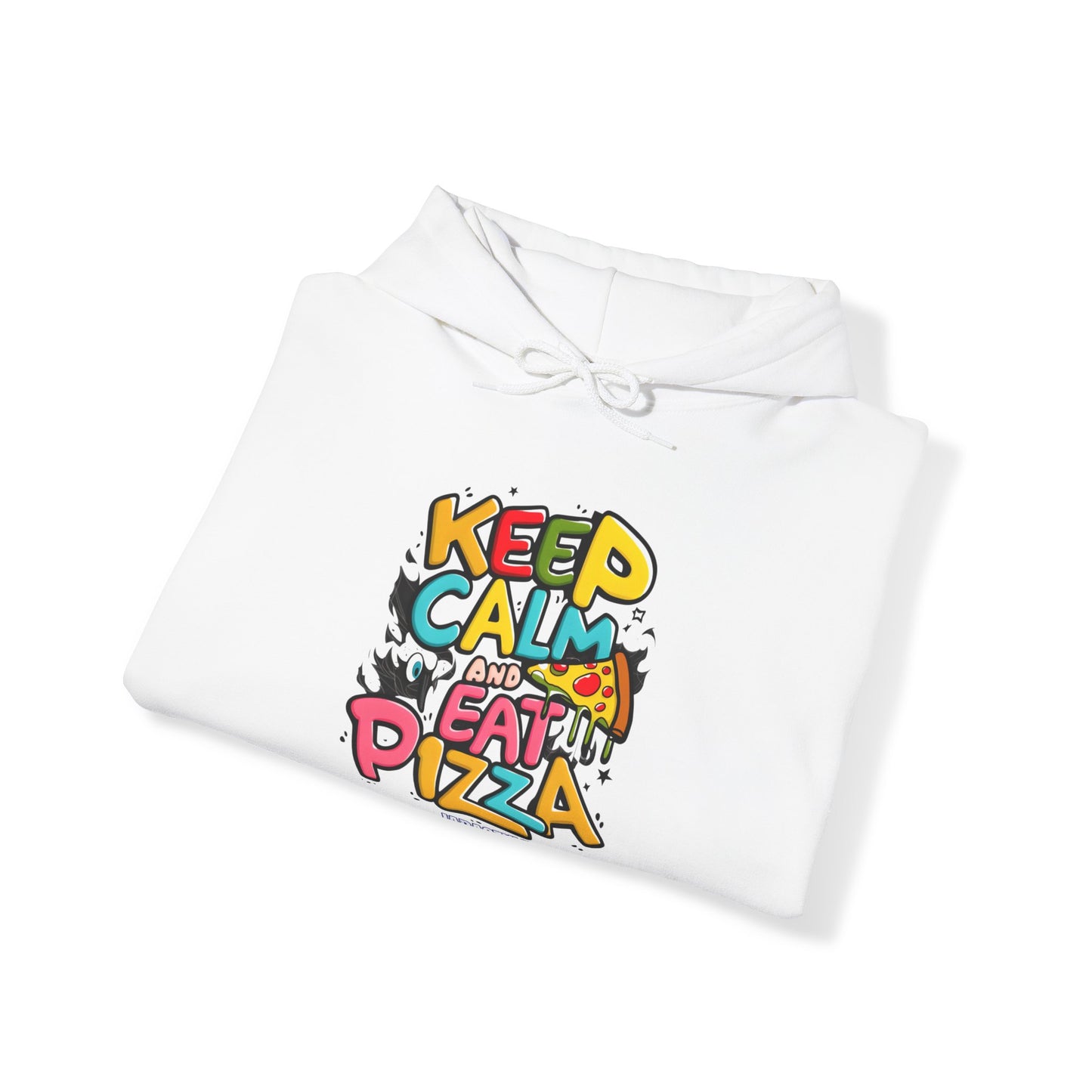 Keep Calm and Eat Pizza Hoodie | Jarastyle Comfort Collection