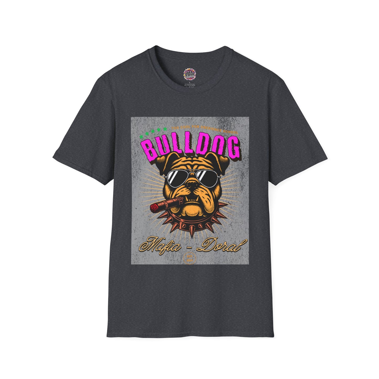 Doral Bulldog Pride Tee: Celebrate Community & Canine Companions | Jarastyle Local Collection
